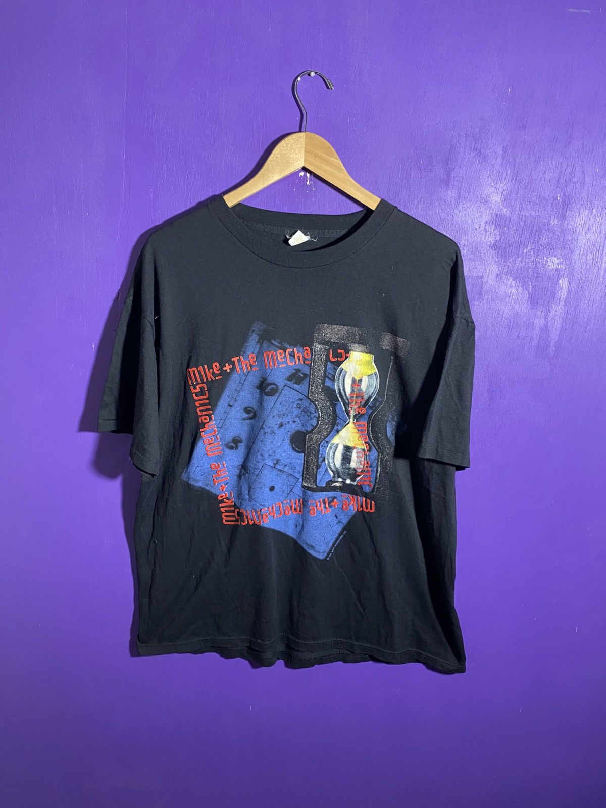 Band Tees × Vintage Vintage 1989 Mike and the mechanics tour t-shirt Size US XL / EU 56 / 4 - 1 Thumbnail