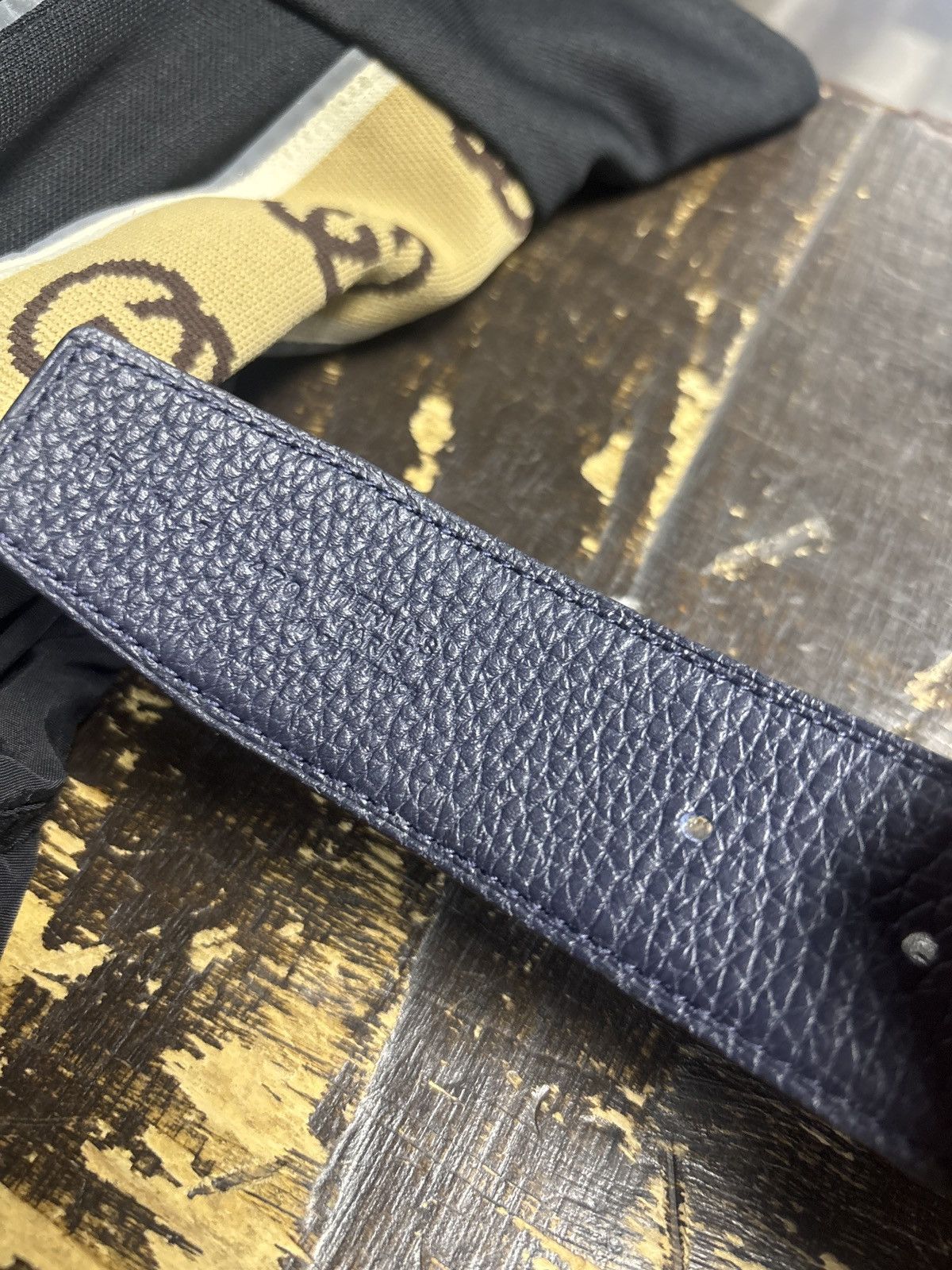 Hermes Hermes Navy Belt Size 28 - 4 Thumbnail