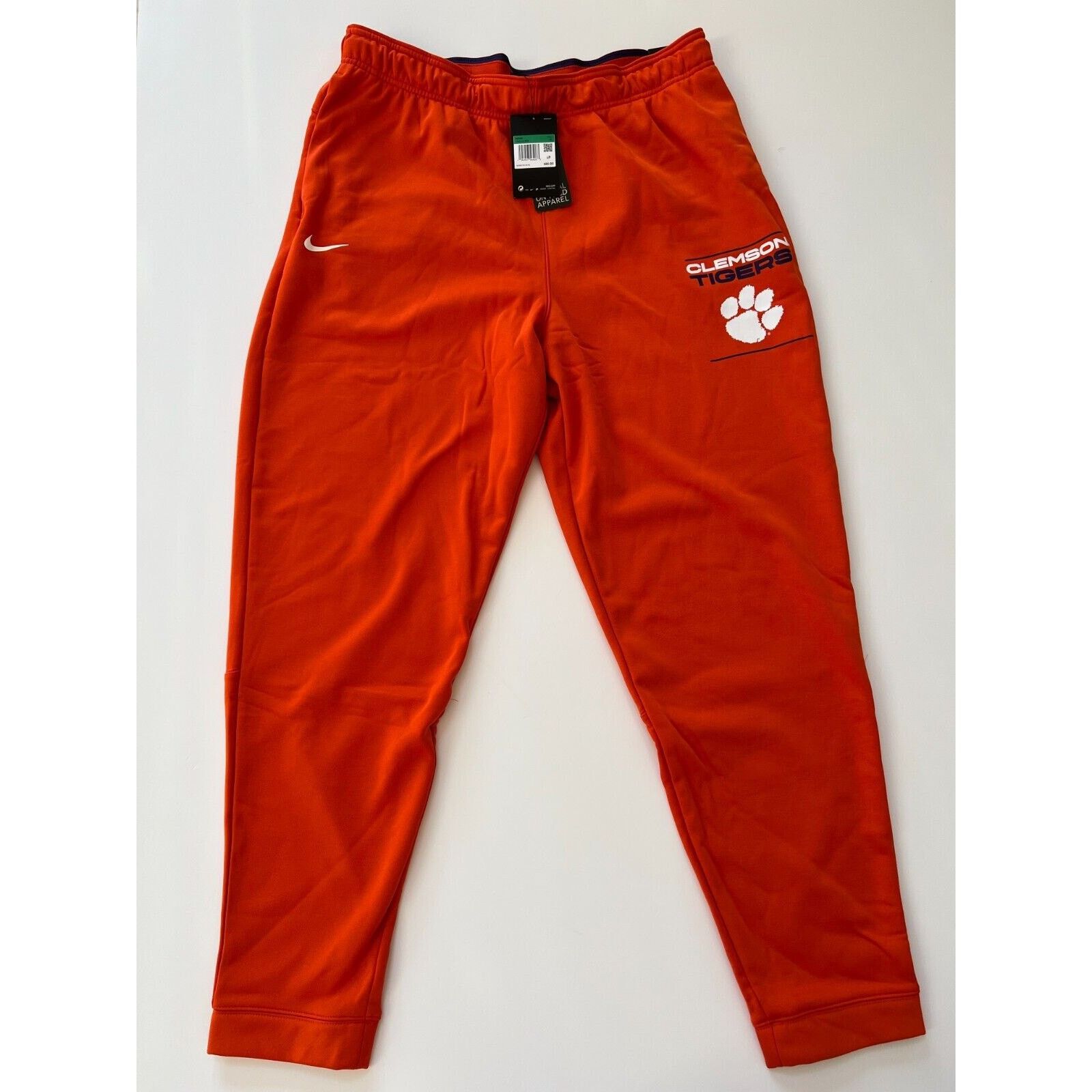 Nike Nike Men's Orange Clemson Tigers 2021 Sideline Pants XL Size US 38 / EU 54 - 8 Thumbnail