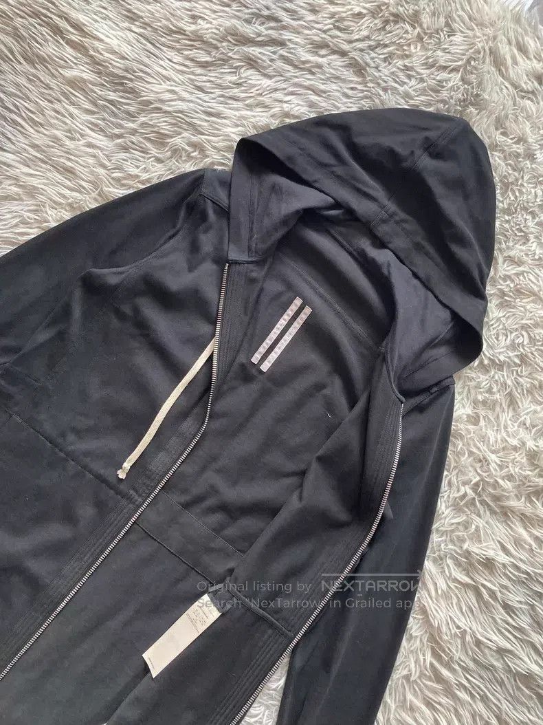 Rick Owens Rick Owens Diablo Drawstring Adjustable Mid-Length Zip Hoo Size US XS / EU 42 / 0 - 4 Thumbnail