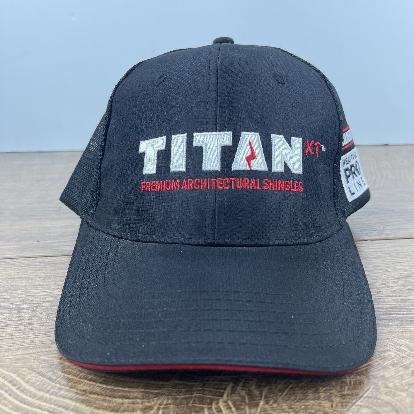 Other Tamko Titan Hat TAMKO Snapback Hat Black Hat Adjustable Blac Size ONE SIZE - 1 Thumbnail