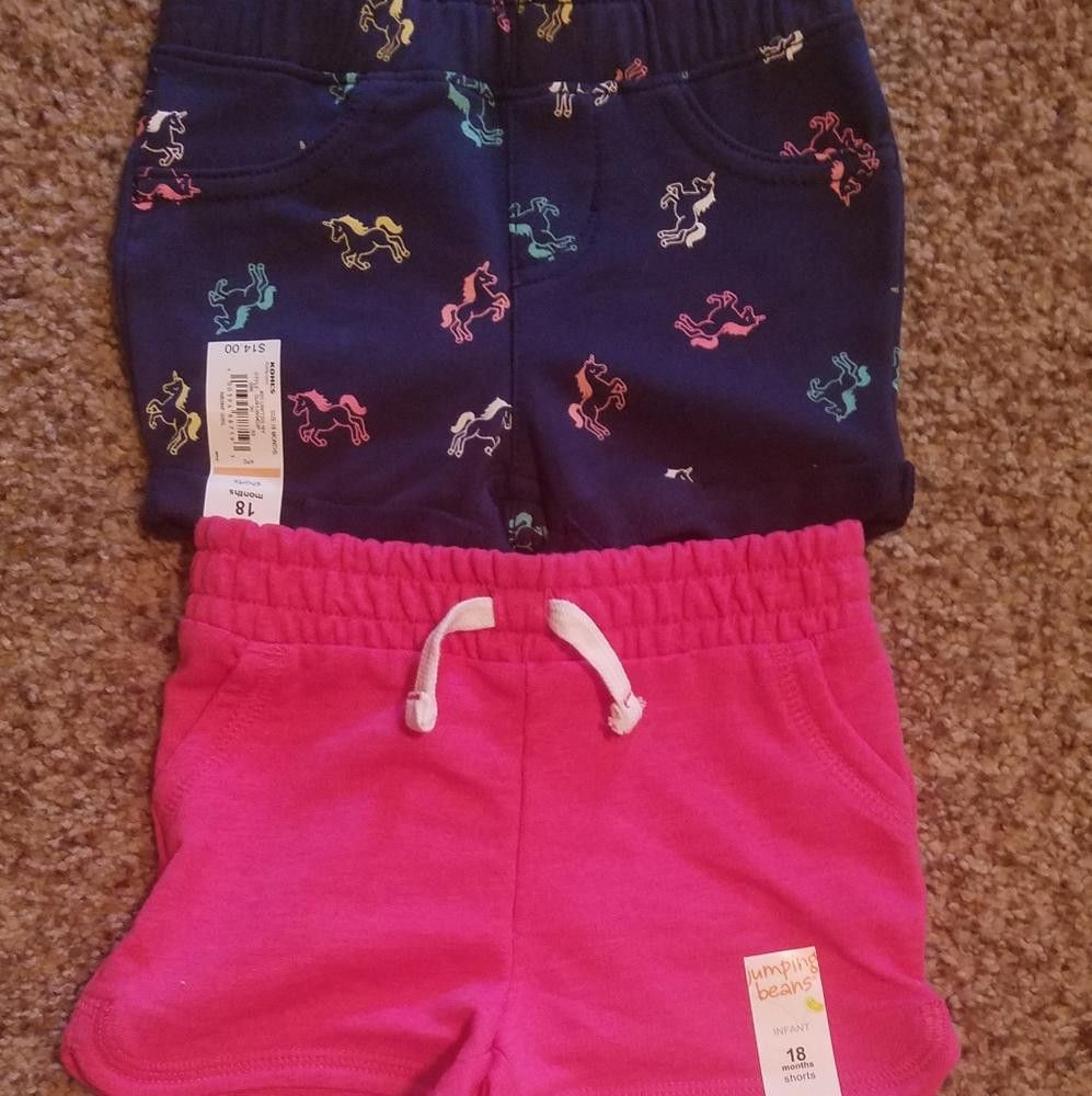 Designer NWT Jumping Beans Shorts Size 18 Months Size US 26 / EU 42 - 1 Thumbnail