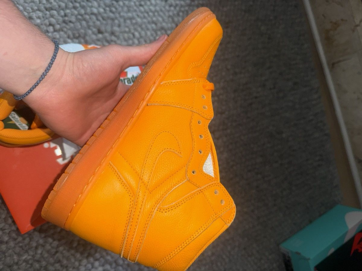 Jordan Brand Jordan 1 Retro High Gatorade Orange Peel Size US 10.5 / EU 43-44 - 11 Thumbnail
