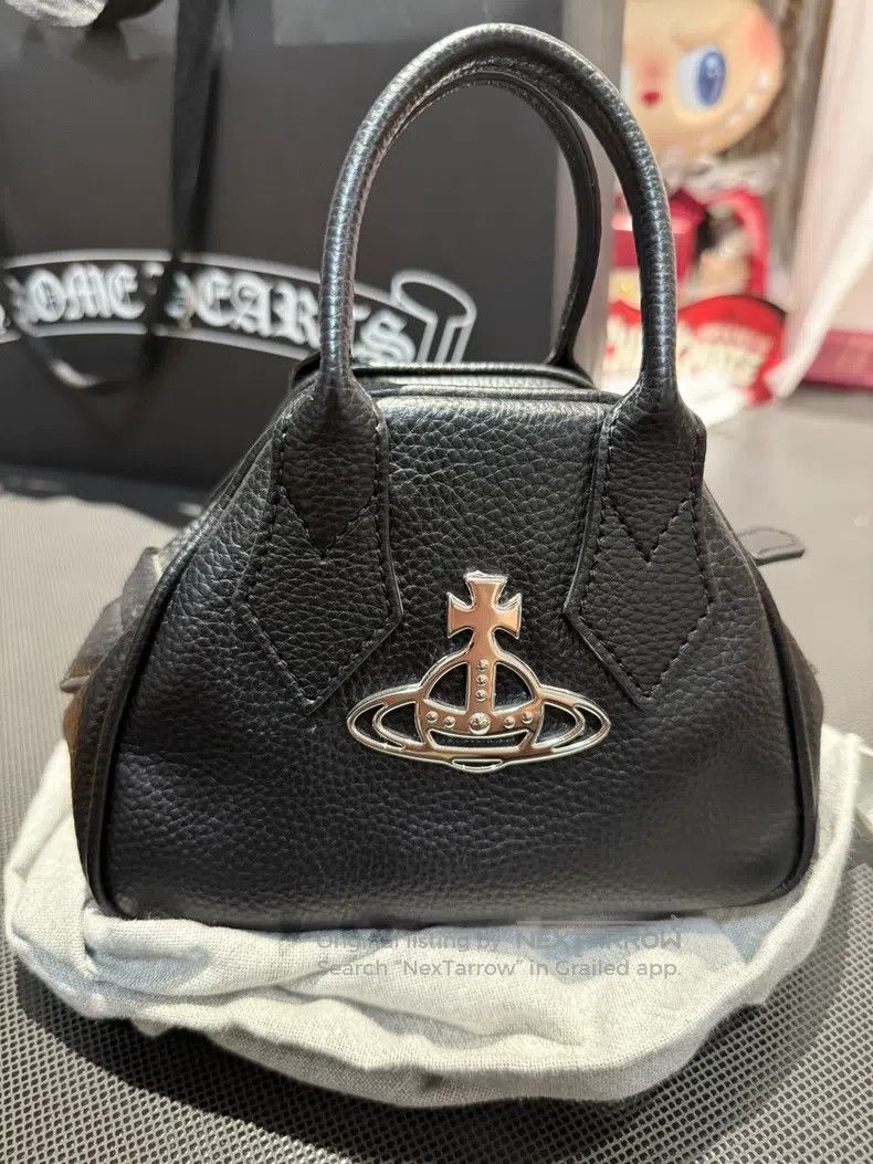 Vivienne Westwood Vivienne Westwood size os Black Textured Bowling Bag Size ONE SIZE - 1 Thumbnail