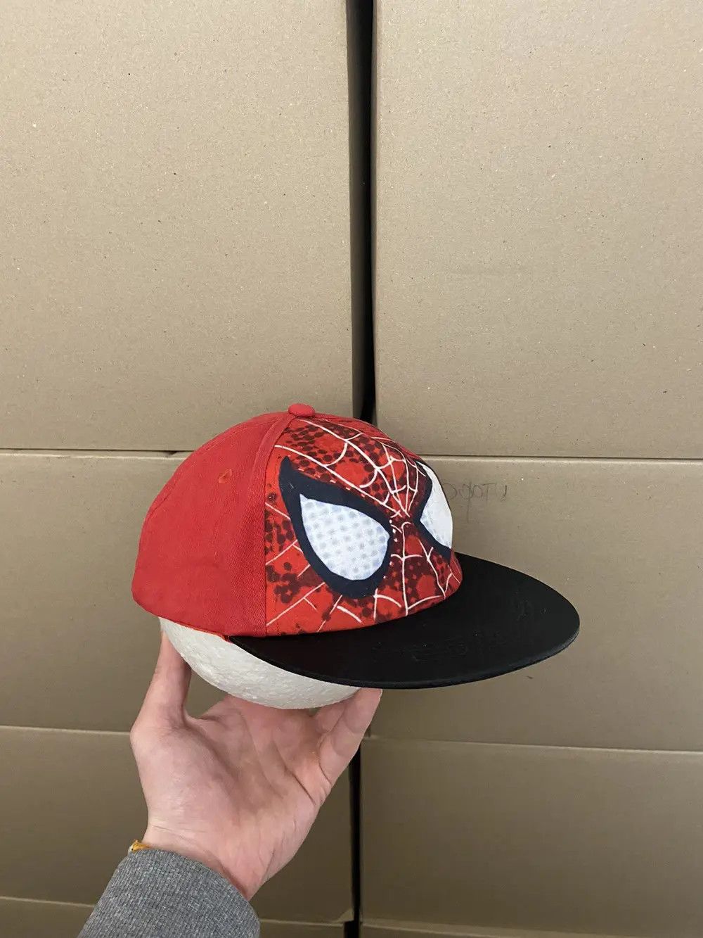 Marvel Comics CRAZY Y2K SPIDERMAN MARVEL CAP HAT COMICS SKATE USA JAPANESE Size ONE SIZE - 5 Thumbnail