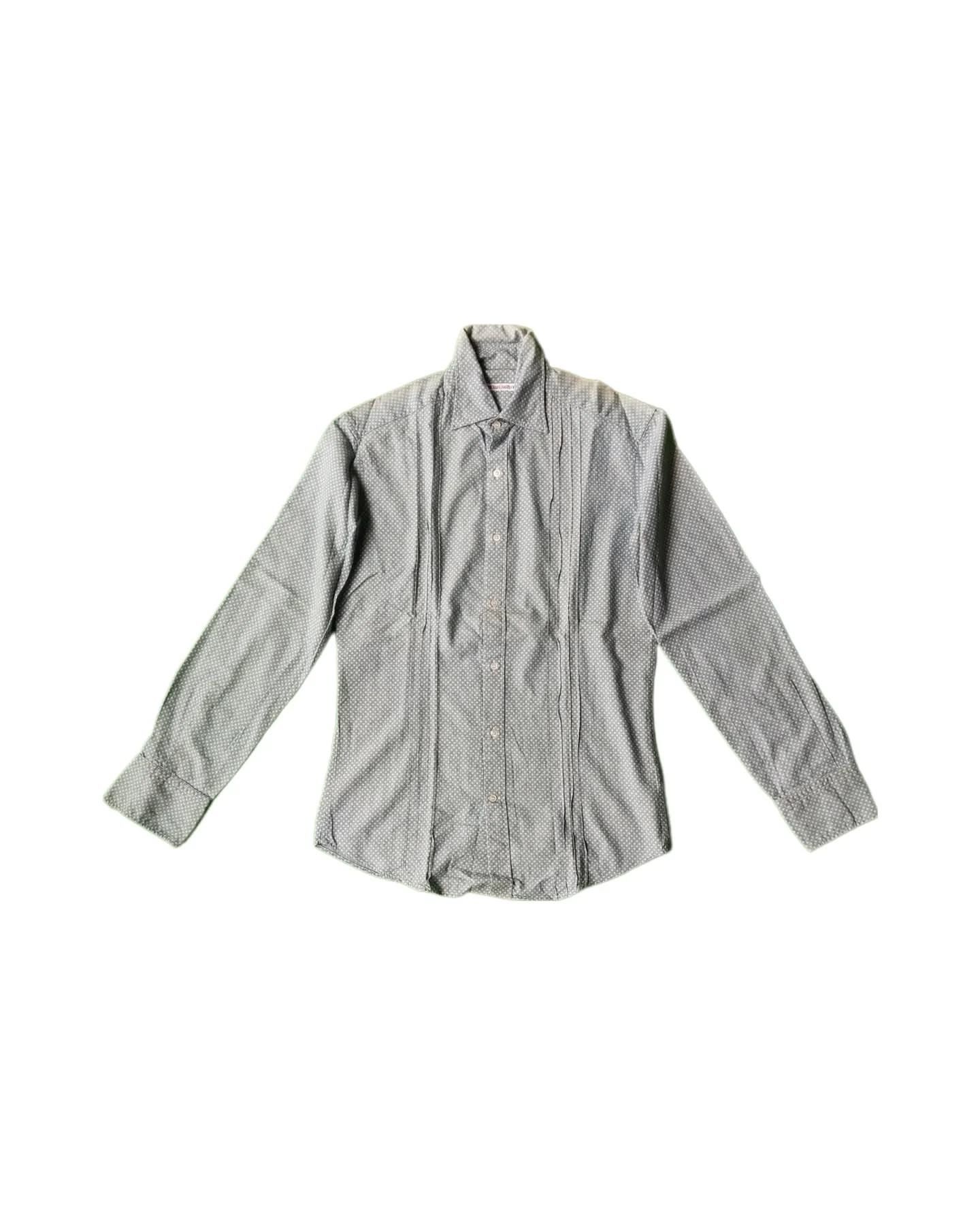 Michael Bastian Michael Bastian Blue Polkadot Pattern Shirt Made in Italy Size US M / EU 48-50 / 2 - 1 Thumbnail