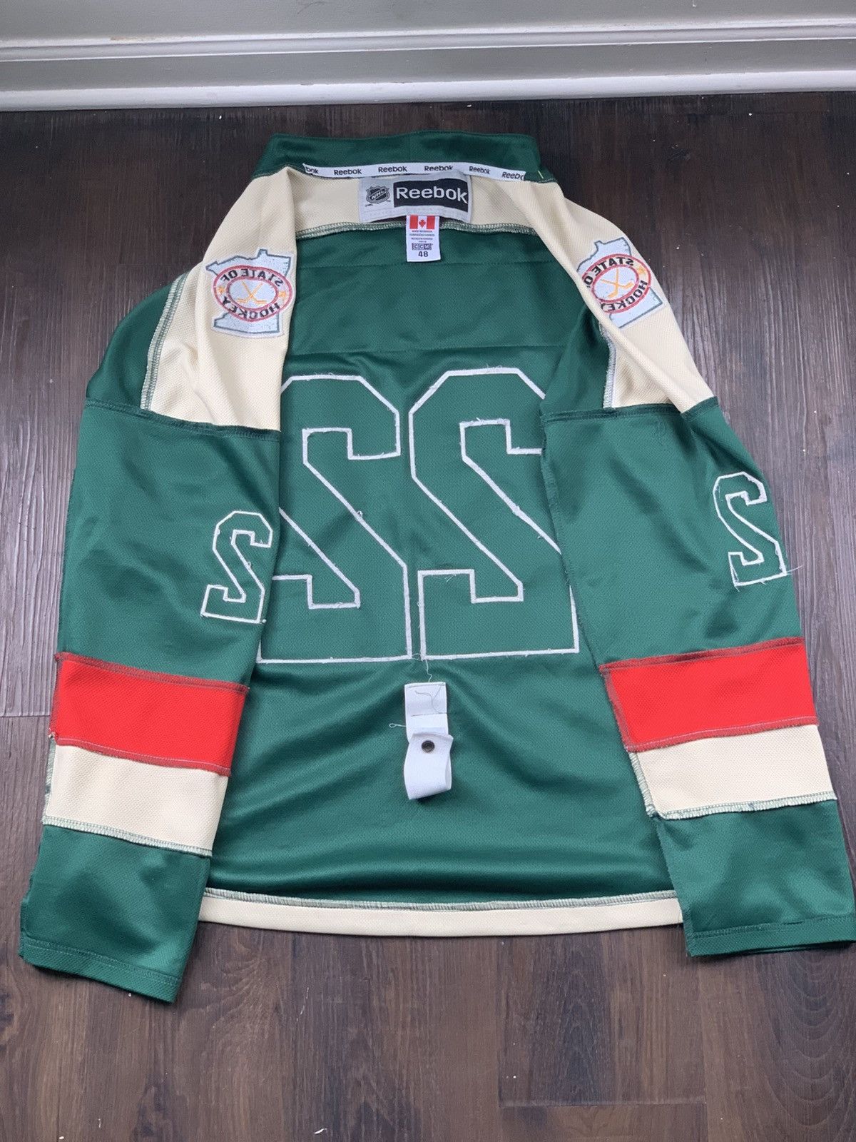 Reebok Nino Niederreiter Minnesota Wild Reebok Edge Jersey Size US M / EU 48-50 / 2 - 7 Thumbnail