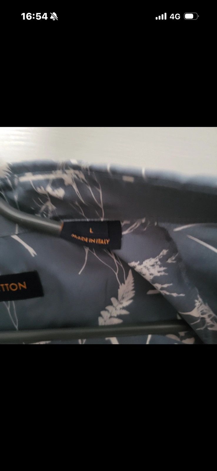 Louis Vuitton Louis Vuitton leaf silk shirt Size US L / EU 52-54 / 3 - 4 Thumbnail