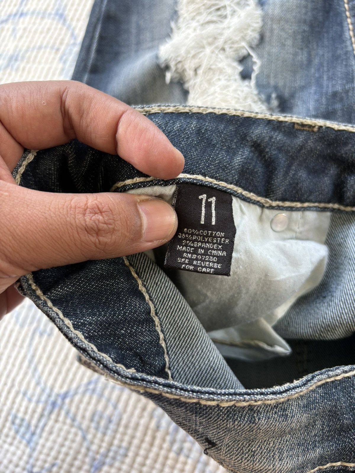 Almost Famous Almost Famous Streetwear Flared Distressed Denim Size US 34 / EU 50 - 17 Thumbnail