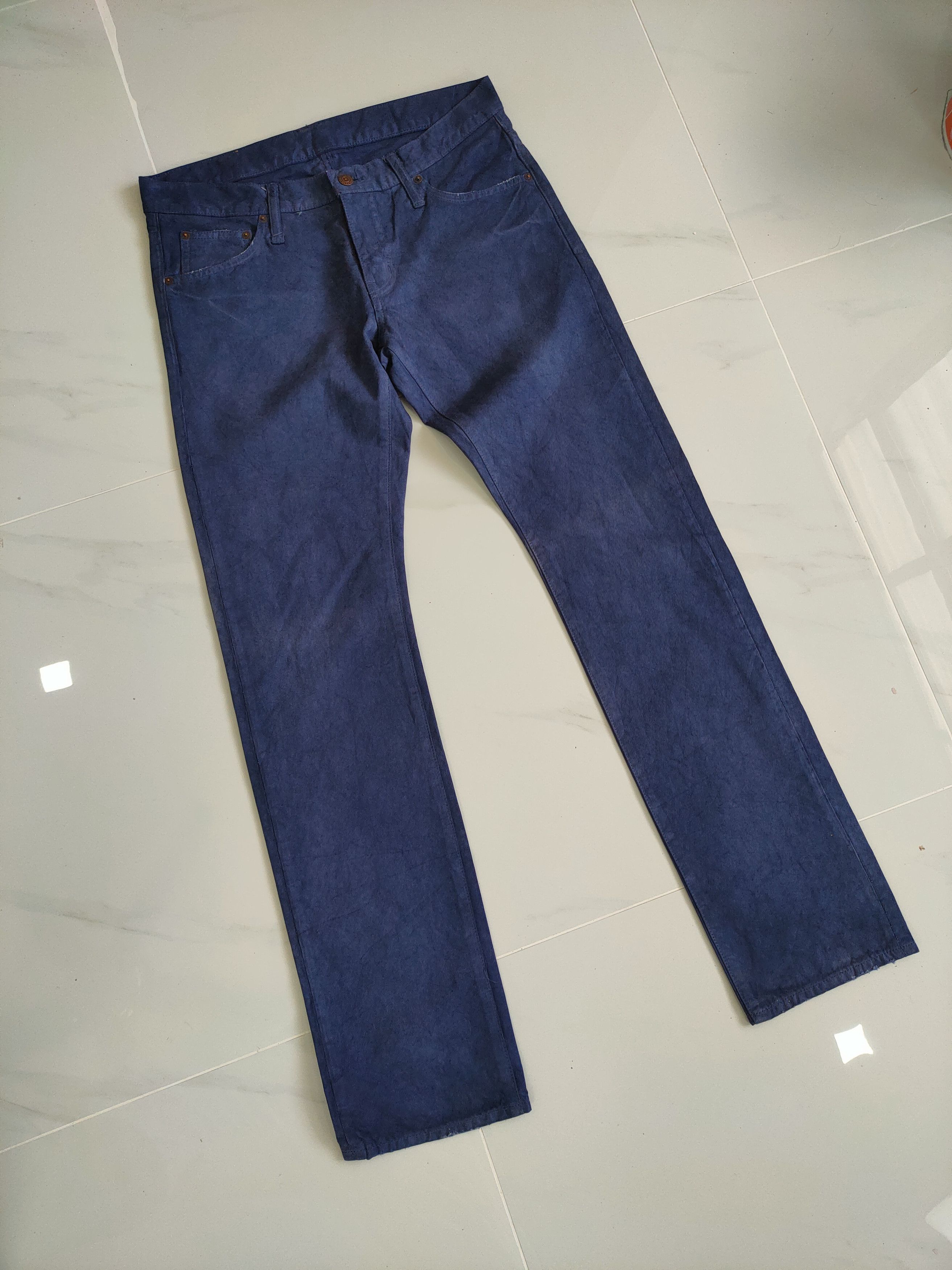image of Vintage Tmt Japan Faded Jean Denim Pants in Blue, Men's (Size 32)