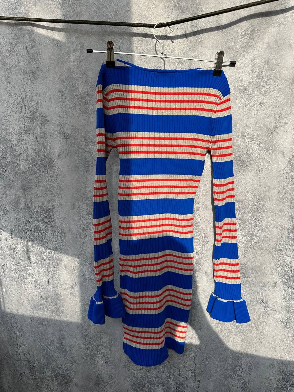Alice McCall × Designer Alice McCall My Girl Knit Dress with Metallic Lurex Stripes Size XS / US 0-2 / IT 36-38 - 3 Thumbnail