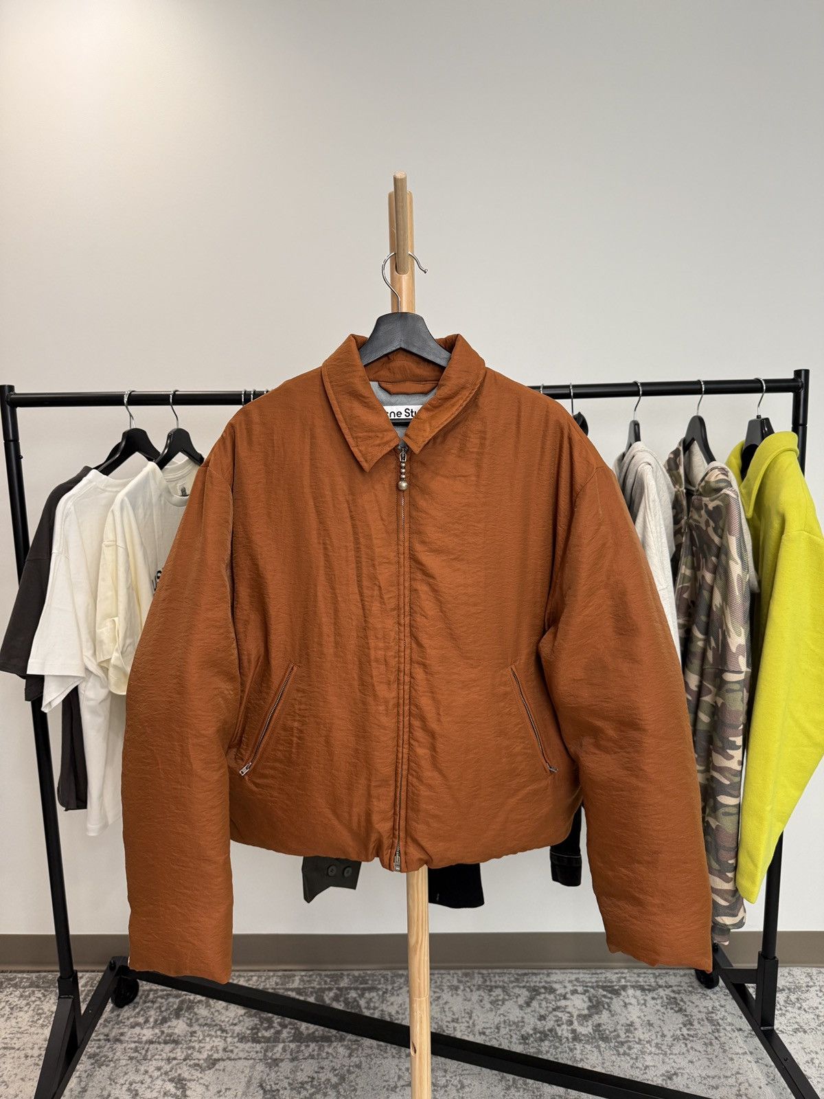Acne Studios Acne Studios Oversized Nylon Bomber Size US S / EU 44-46 / 1 - 1 Thumbnail