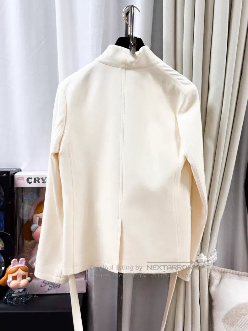 Dior Dior Long-sleeved suit jacket with straps Size XXS / US 00 / IT 34 - 3 Thumbnail