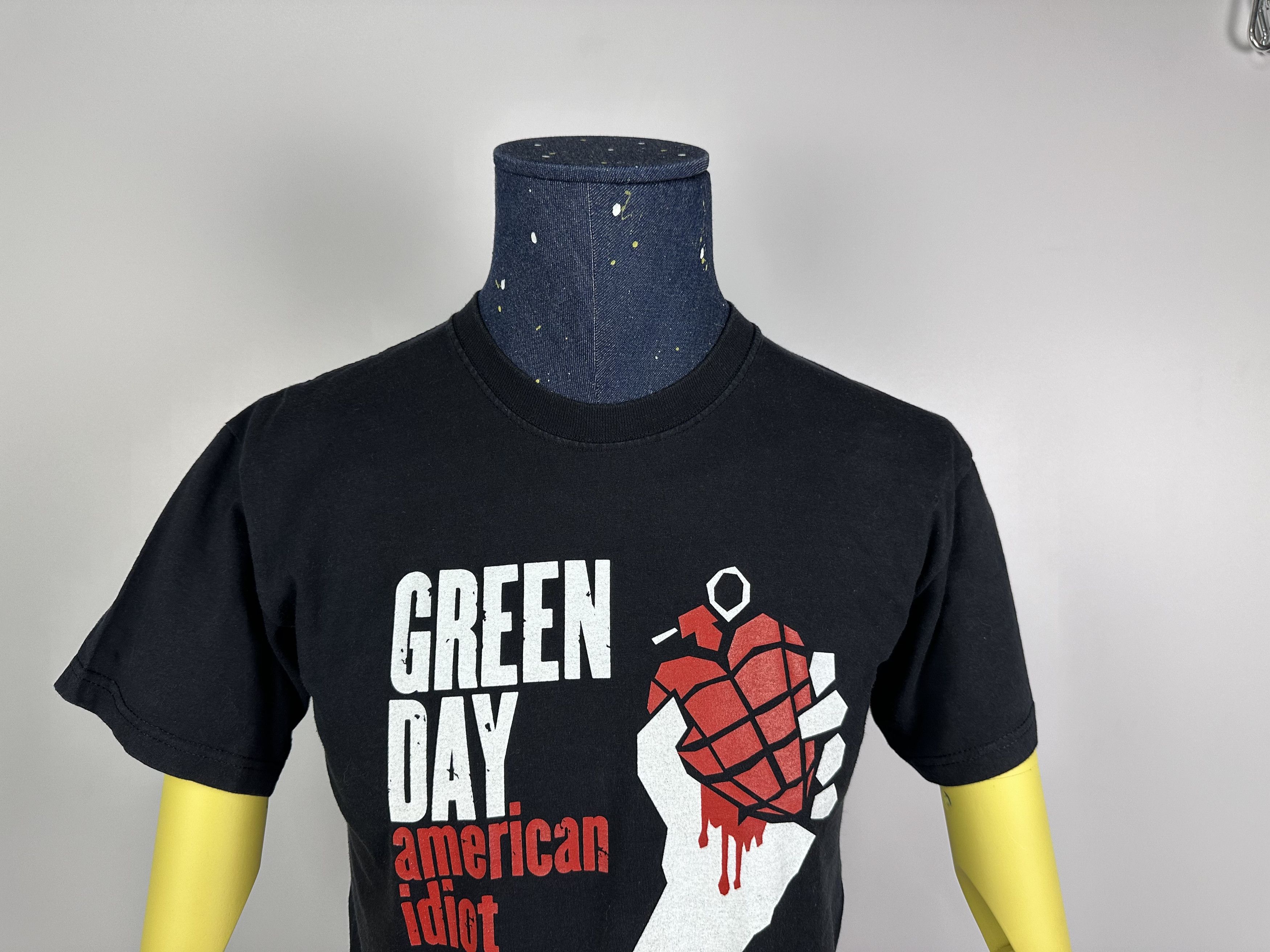 Band Tees × Vintage Vintage Green Day American Idiot 2004 T-shirt Black Size US S / EU 44-46 / 1 - 2 Thumbnail