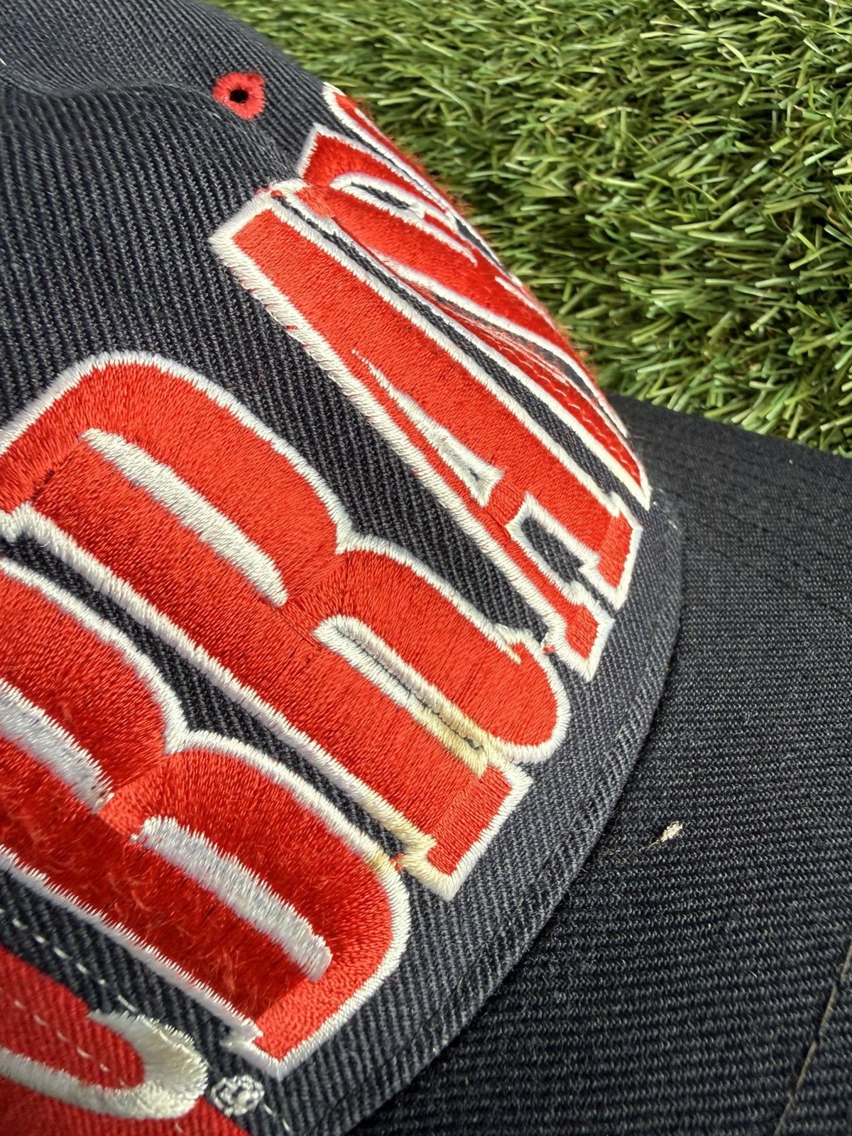 Starter Vintage Starter Atlanta Braves Snapback Hat Tripower Wool Size ONE SIZE - 11 Thumbnail