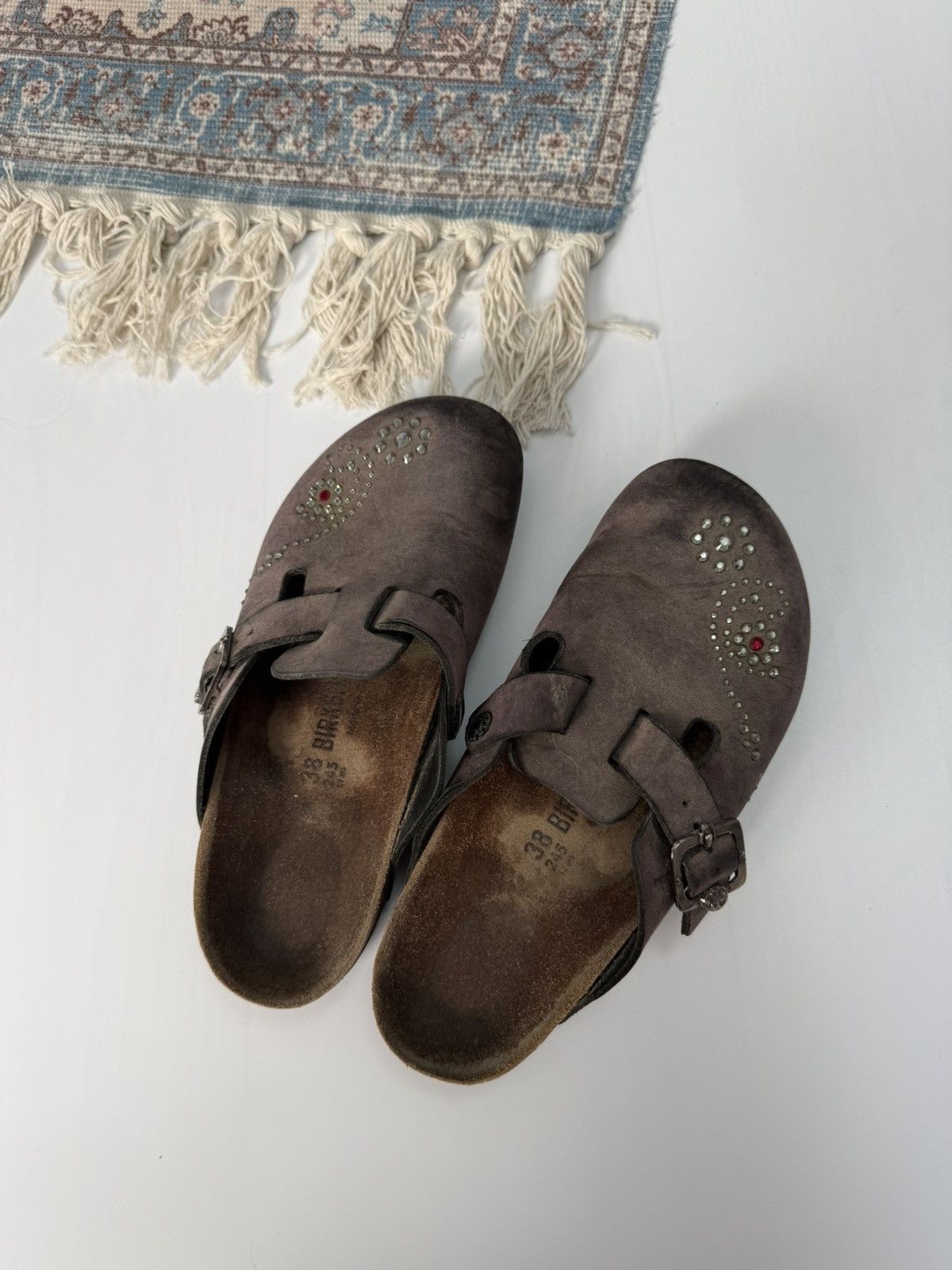 Birkenstock Rare Birkenstock Boston Rock Star Baby Sandals Shoes Size US 8 / IT 38 - 6 Thumbnail