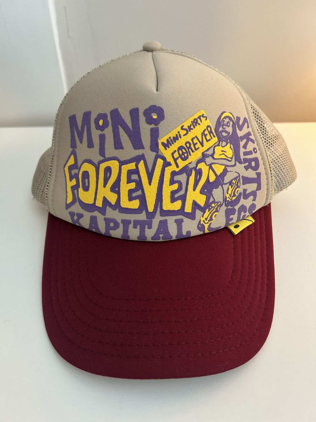 Kapital Kountry Kapital Kountry Mini Skirts Forever Trucker Cap, JAPAN Size ONE SIZE - 1 Thumbnail