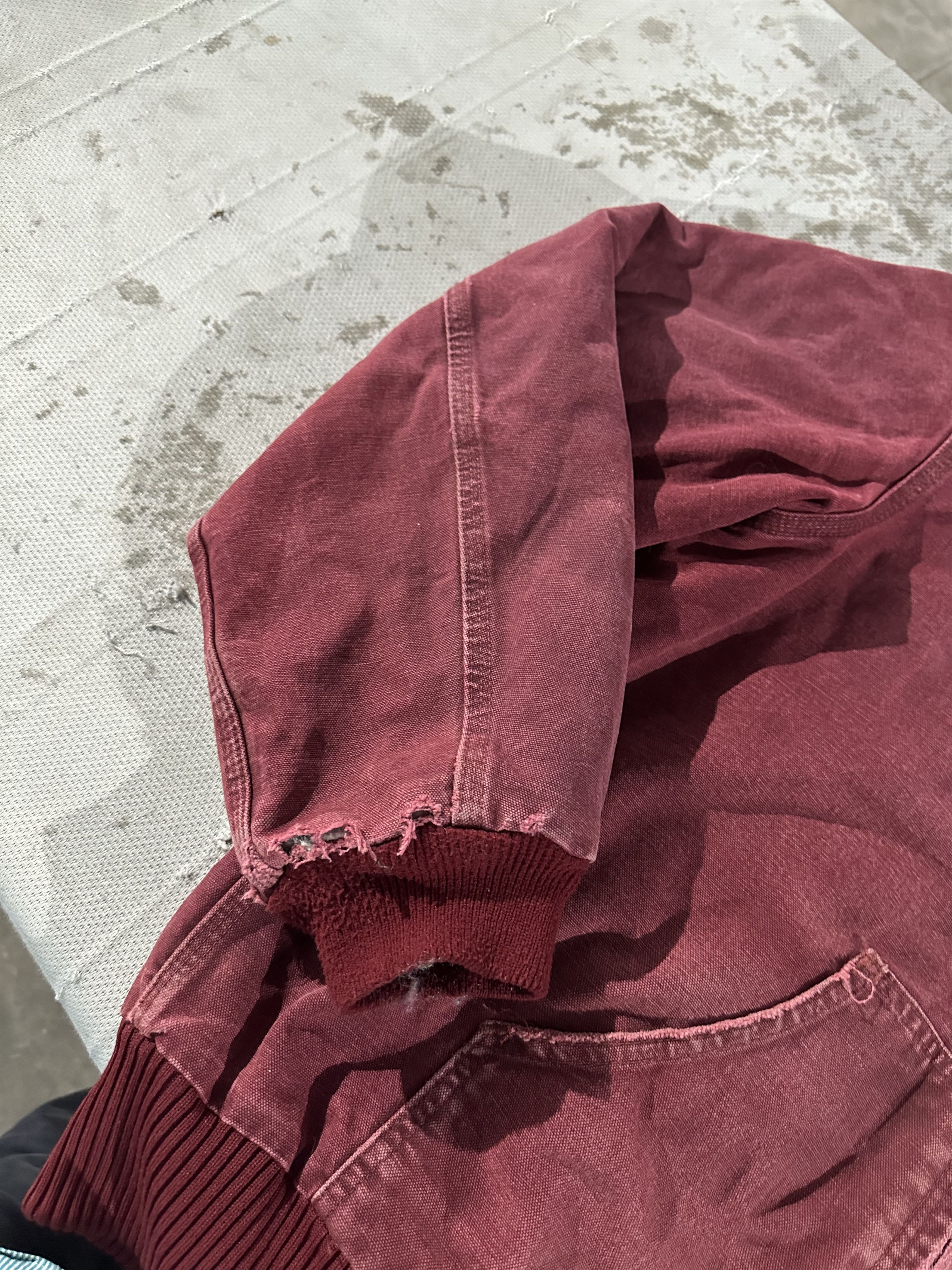 Carhartt 🔥 90s Vintage Carhartt Faded Red Jacket Distressed L/XL Size US L / EU 52-54 / 3 - 5 Thumbnail