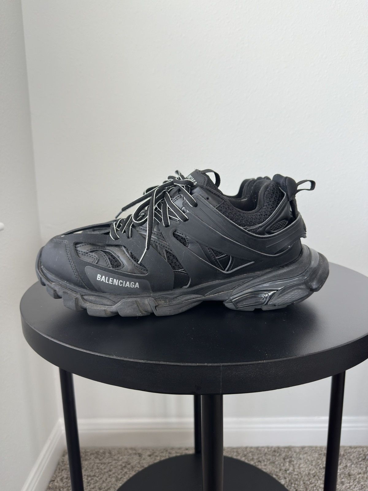 Balenciaga Balenciaga Track 1 Black Size US 12 / EU 45 - 5 Thumbnail