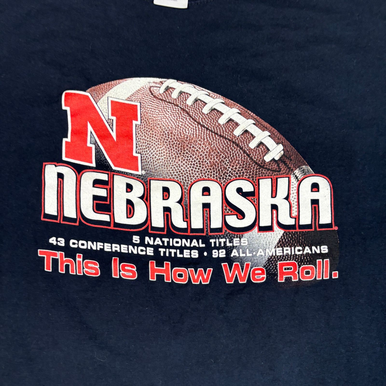 Victory Sportswear vintage 1997 Nebraska football tshirt XXL sportswear college Size US XXL / EU 58 / 5 - 3 Thumbnail