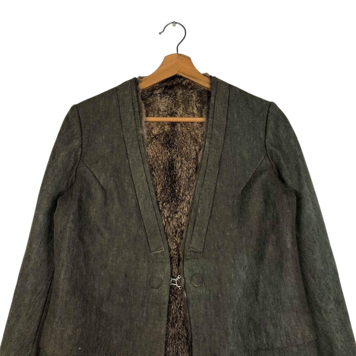 Undercover 🔥RARE UNDERCOVER RABBIT FUR COATS RUNWAY COLLECTIONS Size XS / US 0-2 / IT 36-38 - 6 Thumbnail