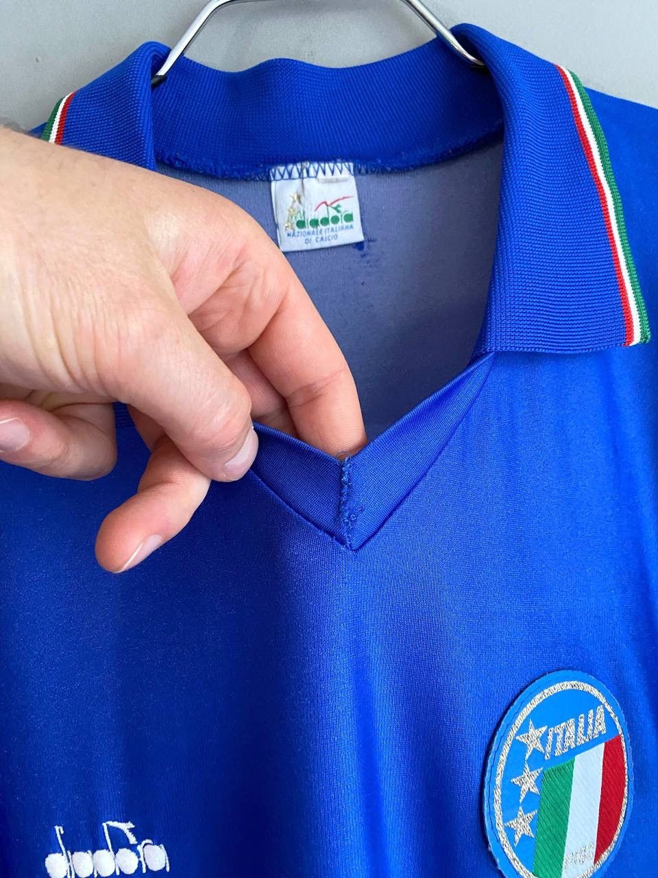 Diadora Italy National Team 1986-90 Football Soccer Jersey 7 MALDINI Size US M / EU 48-50 / 2 - 8 Thumbnail