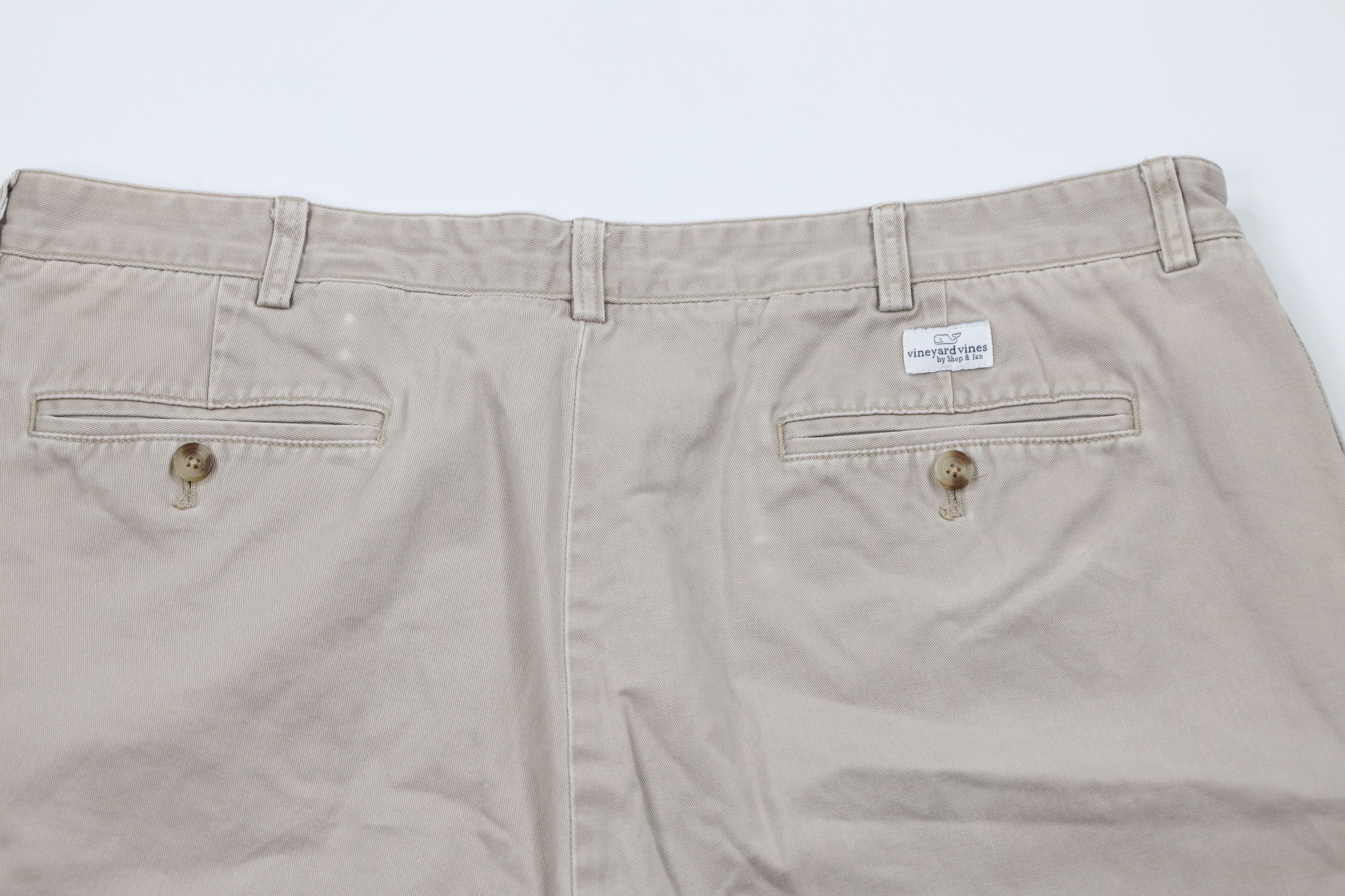 Vineyard Vines × Vintage Vineyard Vines Wide Leg Chino Pants Trousers Beige Cotton Size US 40 / EU 56 - 10 Thumbnail