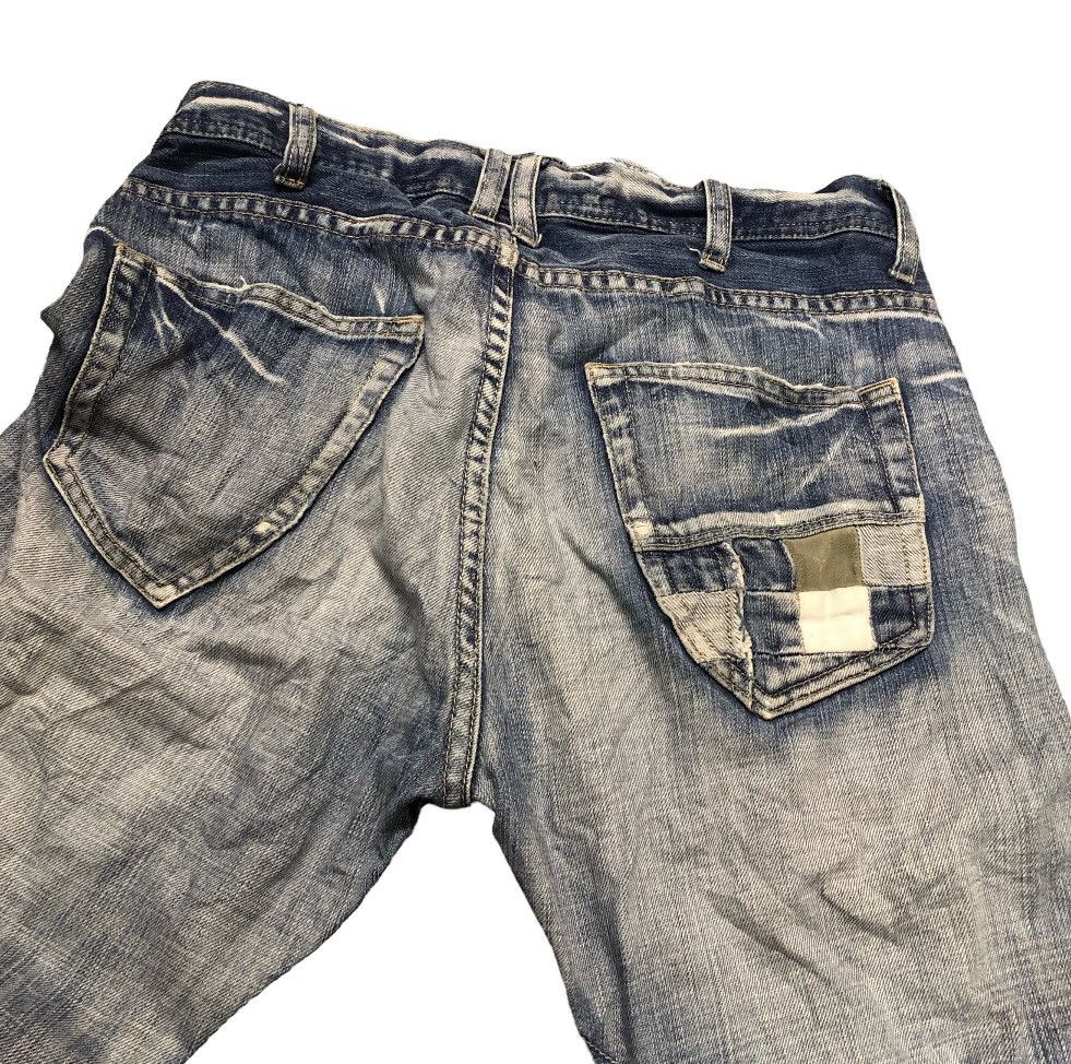 If Six Was Nine × Japanese Brand × Le Grande Bleu (L.G.B.) VINTAGE JAPANESE BRAND HERITAGE STONE DENIM JEANS Size US 32 / EU 48 - 9 Thumbnail