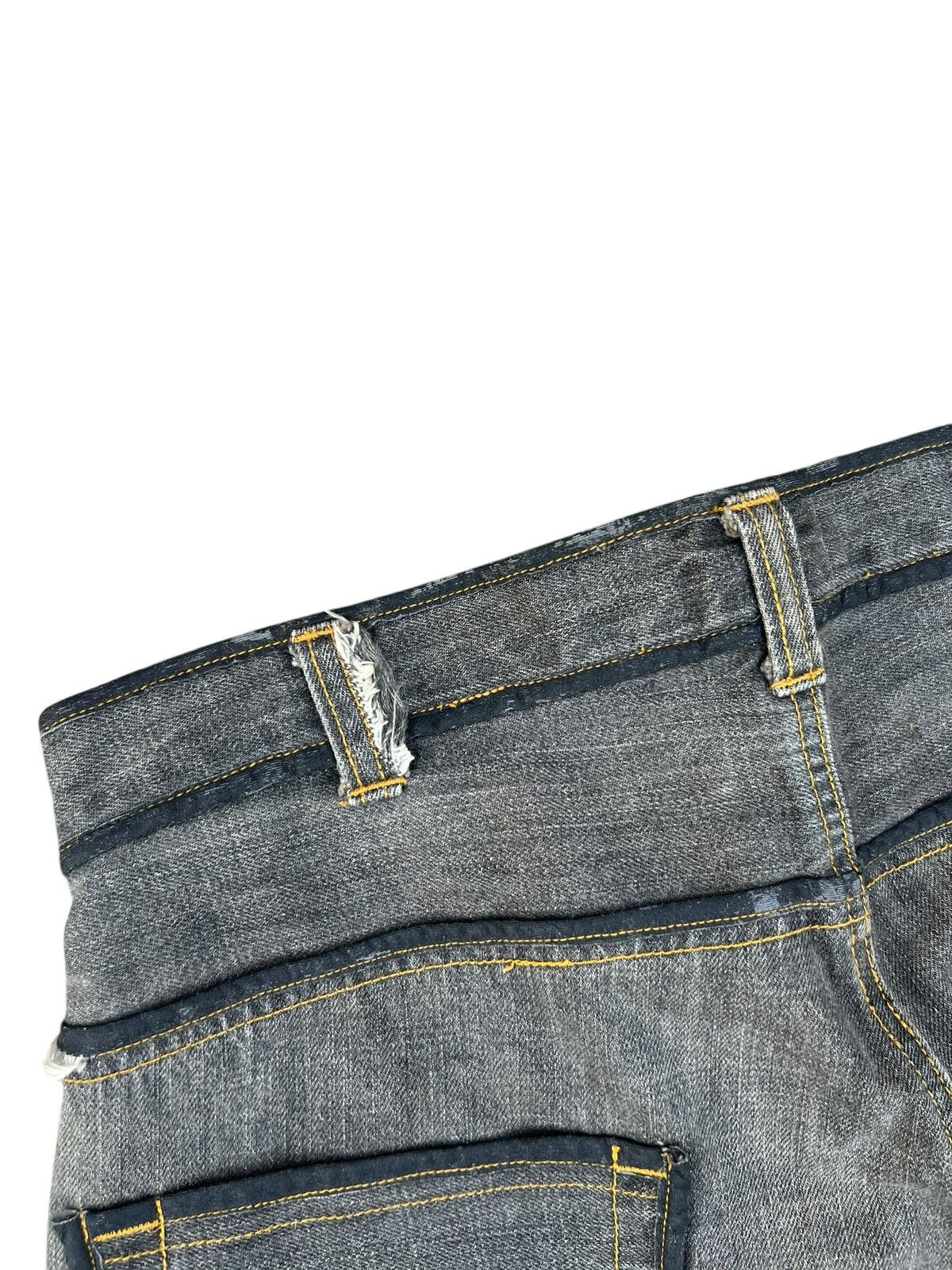 Japanese Brand Crimie Japan Redline Selvedge Waxed Denim Jeans Size US 32 / EU 48 - 14 Thumbnail