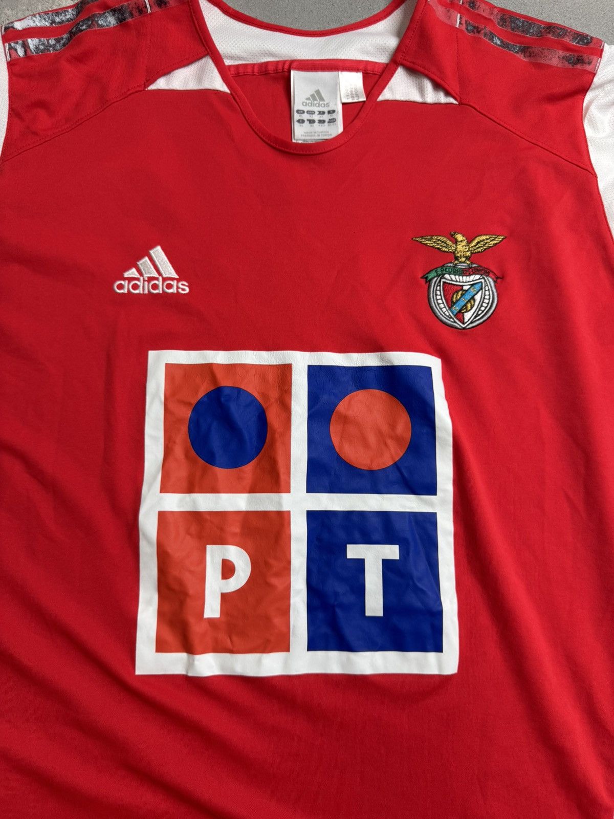 Adidas SL Benfica 2006 Adidas Home Jersey Size US XL / EU 56 / 4 - 3 Thumbnail