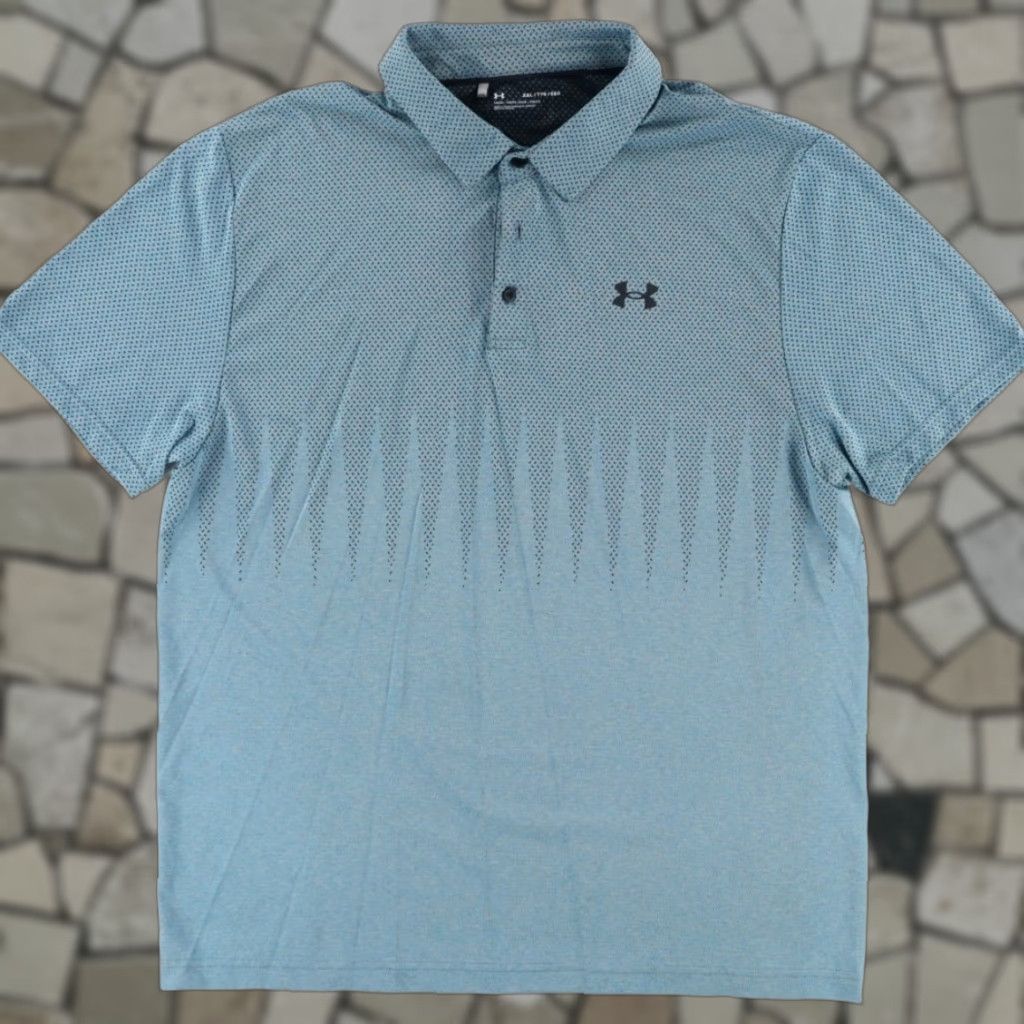 Under Armour Under Armour Vanish Seamless Nylon Polo Shirt Blue Men's 2XL Shirt 2XL Blue Men Polo Shirt Size US XXL / EU 58 / 5 - 1 Thumbnail