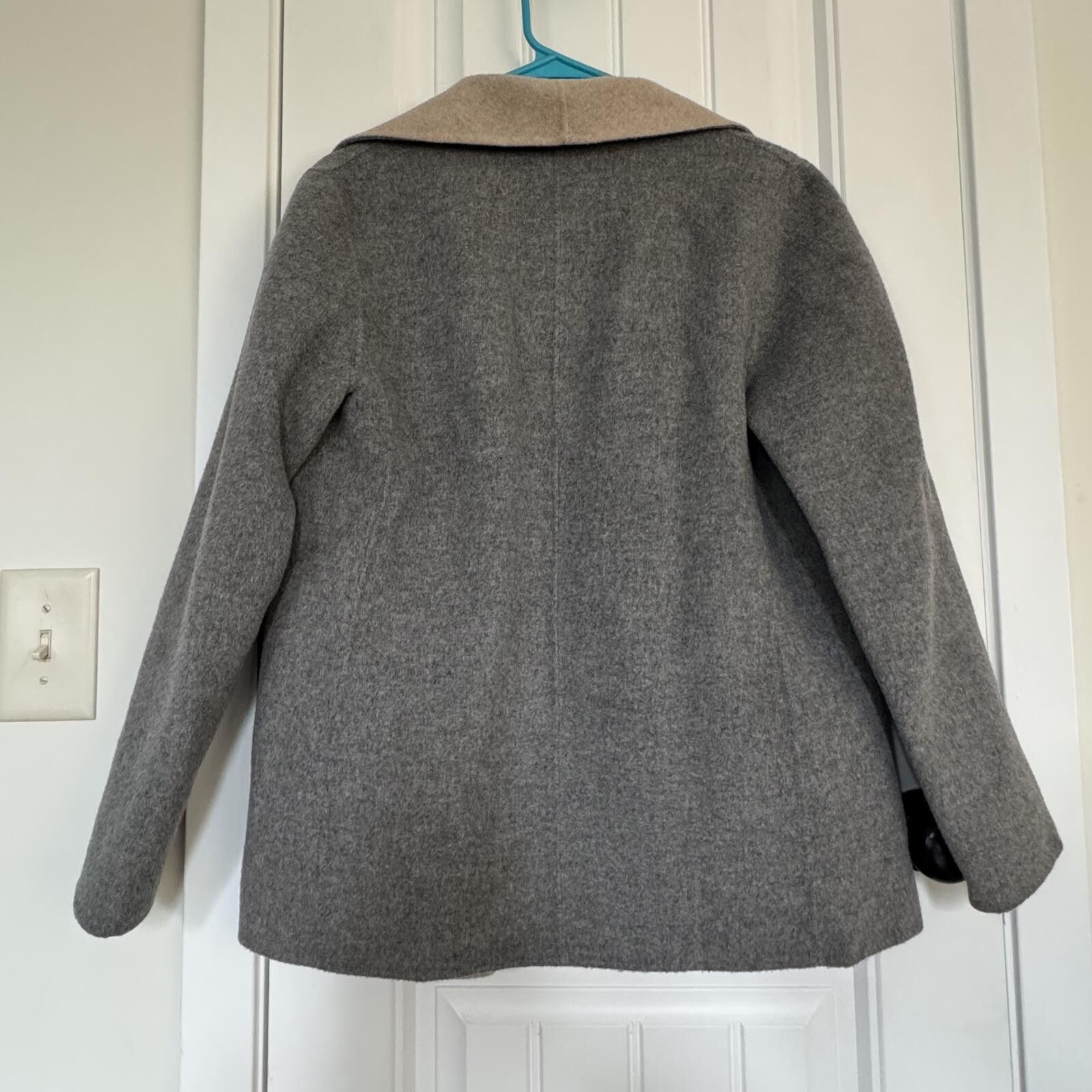 Other Talbots Two-Tone Wool Blend Open Front Coat-Medium Size M / US 6-8 / IT 42-44 - 5 Thumbnail