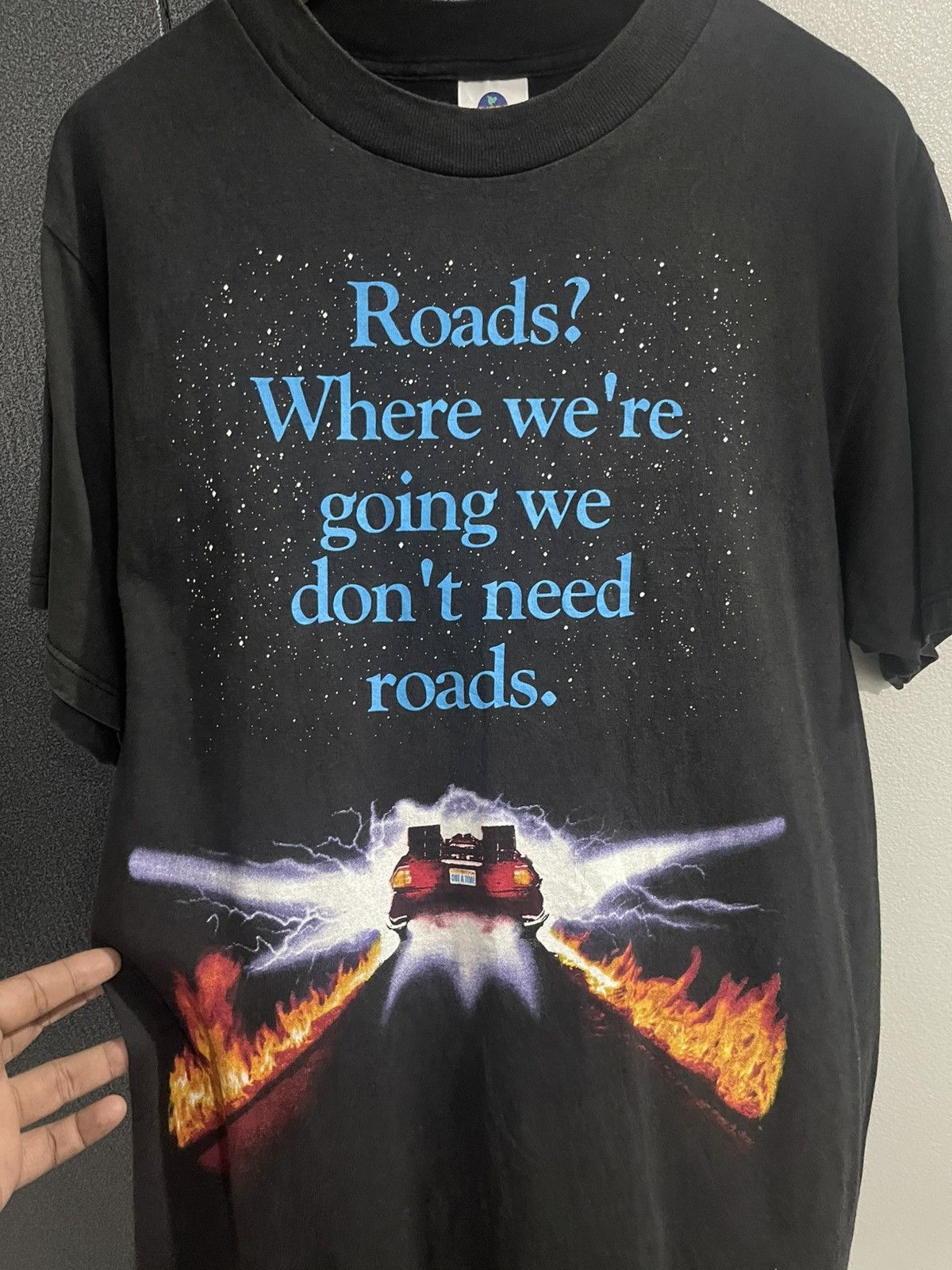 Universal Studios Vintage 90’s Back To The Future Movie Promo T-Shirt Size US L / EU 52-54 / 3 - 3 Thumbnail