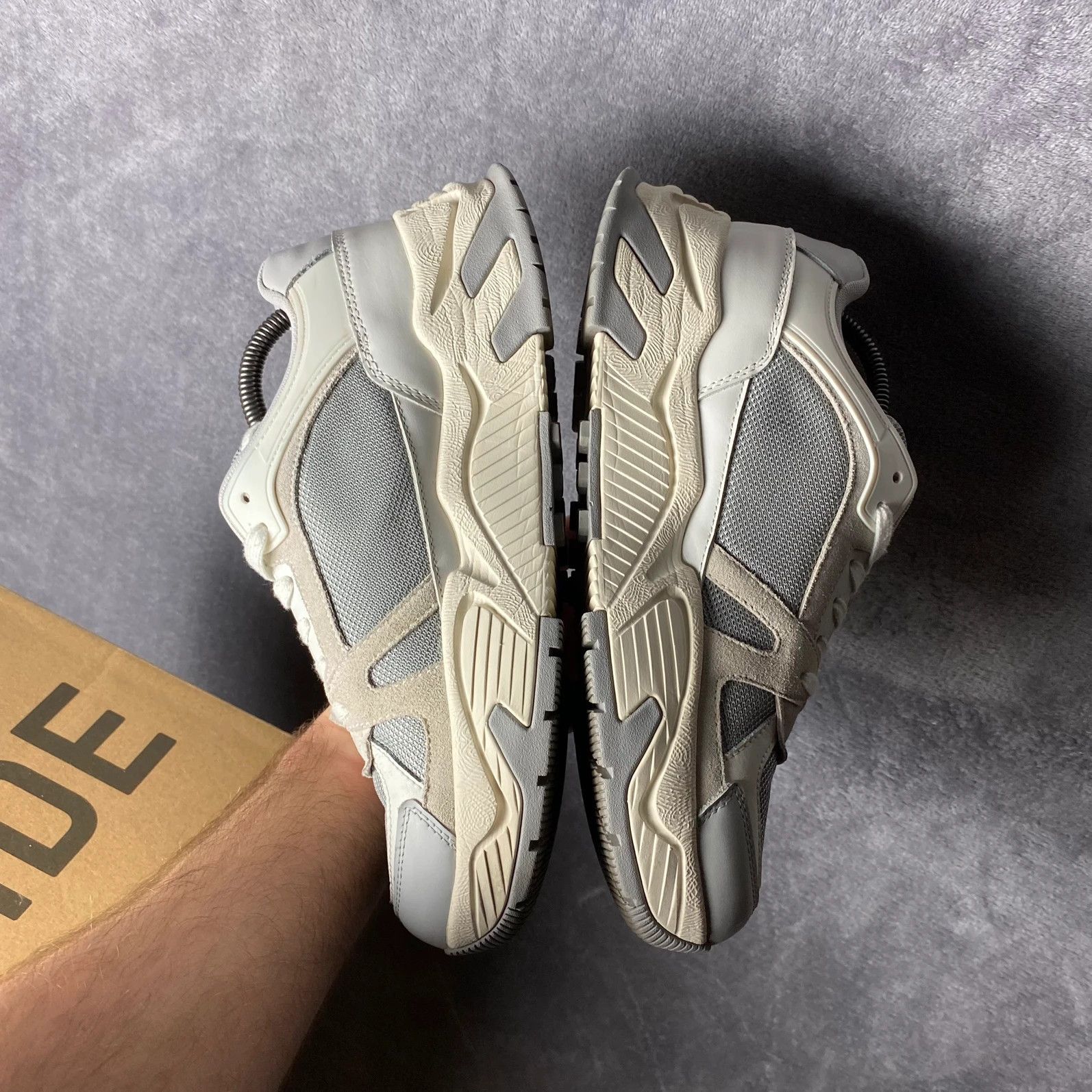 Calvin Klein Calvin Klein Jeans Chunky Runner Vibram Leather mix Size US 10 / EU 43 - 8 Thumbnail