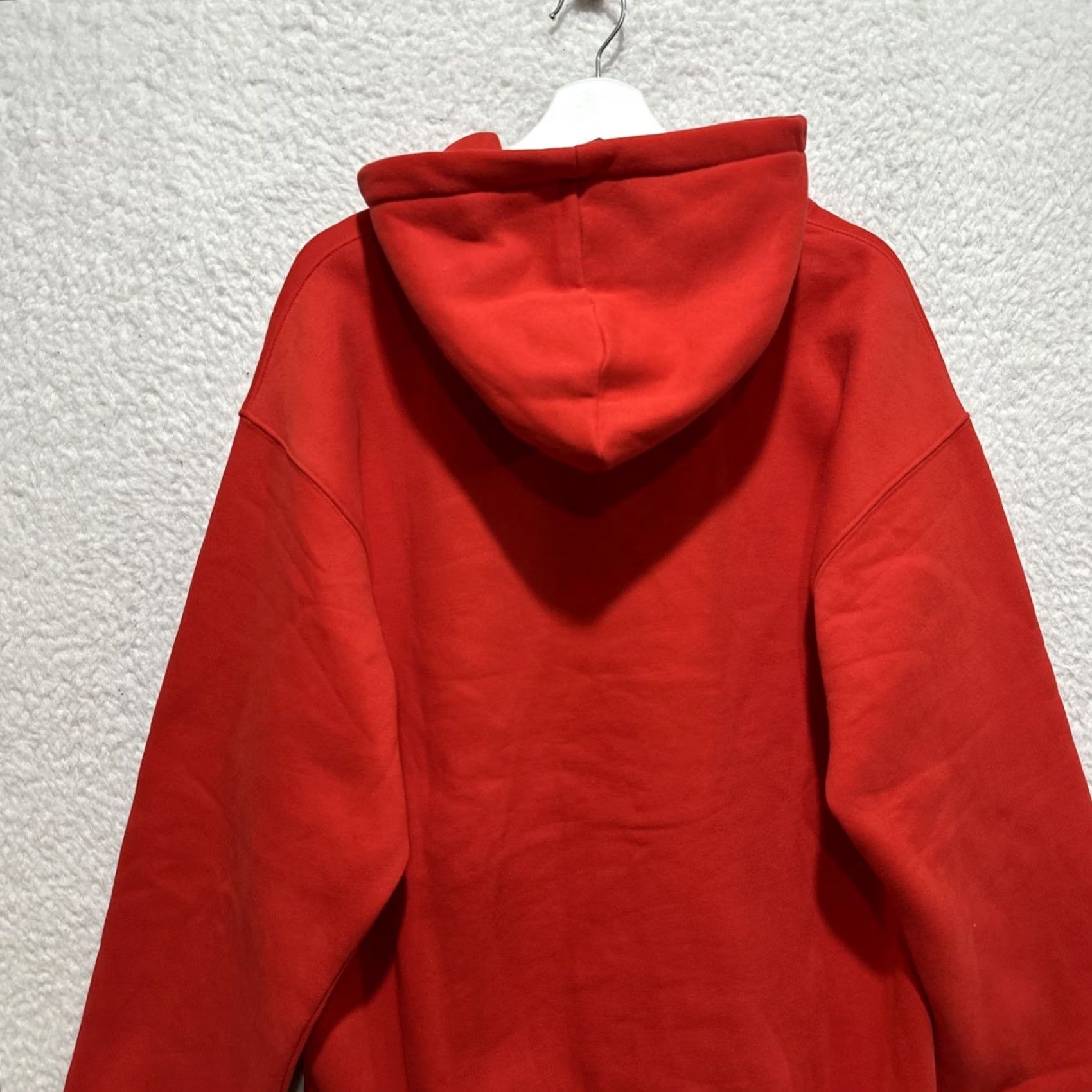 Logo 7 Comfrt Minimalist Men's Hoodie Size S Crimson Red Pullover Fleece Oversized Logo Pullover Hoodie Mens S Red Logo Size US S / EU 44-46 / 1 - 6 Thumbnail