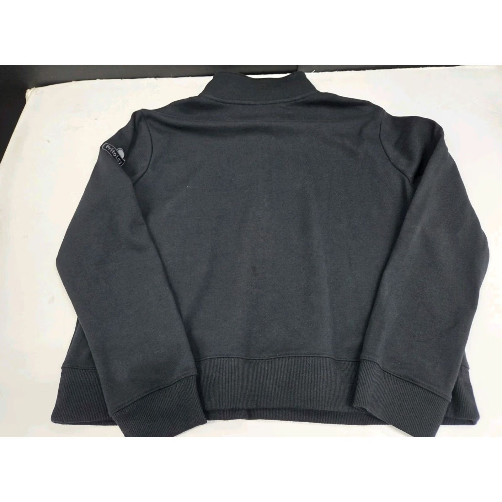 TravisMathew VINTAGE? No. Cleaned title: Travis Mathew Cloud Collection Womens 1/2 Zip Pullover Black 2XL L/S Golf Fleece Logo Embroidered Zip Sweatshirt Size XXL / US 16-18 / IT 52-54 - 6 Thumbnail