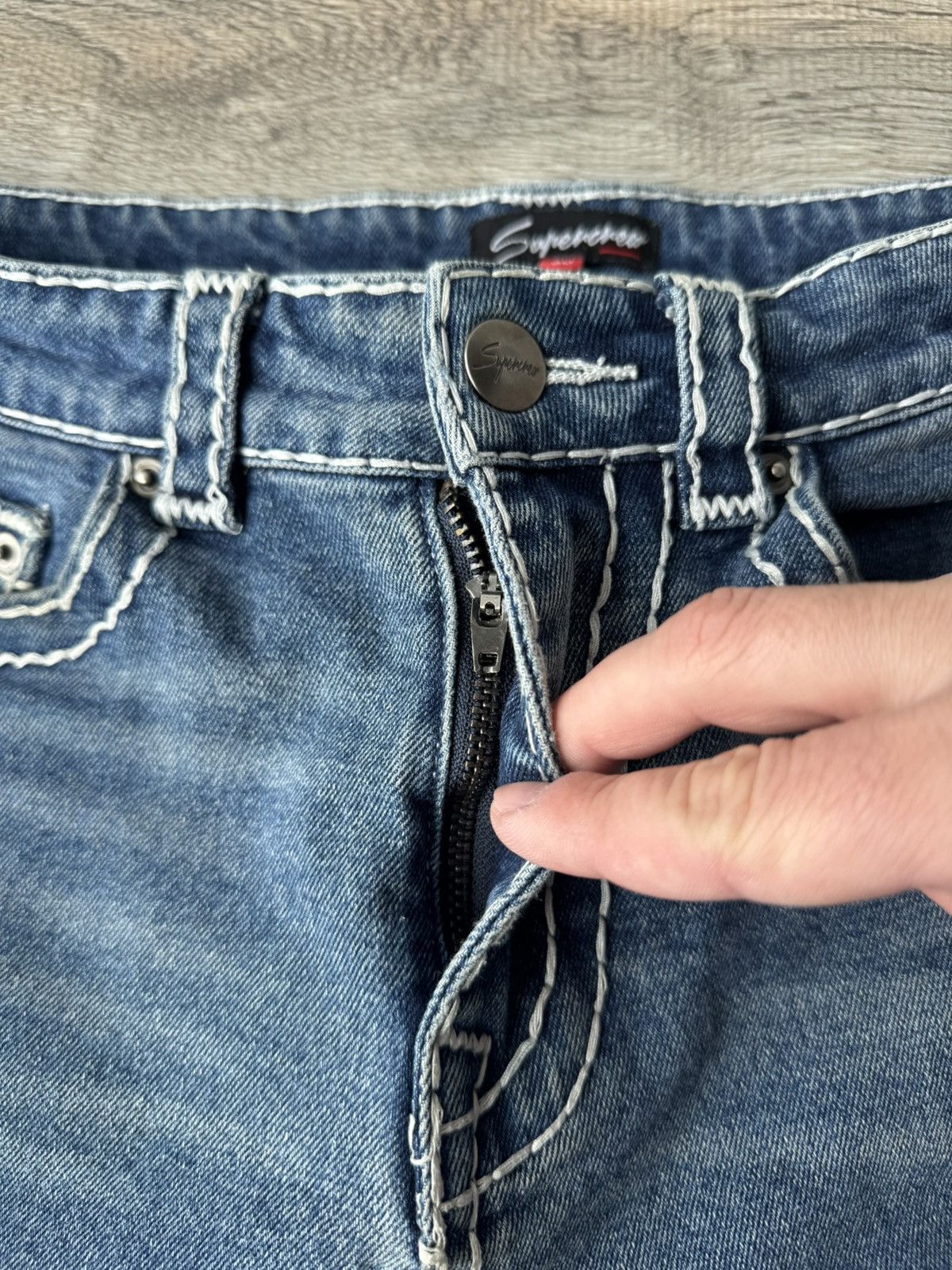 If Six Was Nine Vintage If Six Was Nine Supercrew Baggy Skate Jeans Size US 30 / EU 46 - 10 Thumbnail