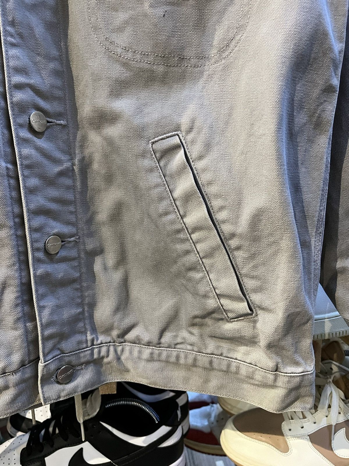 Carhartt × Carhartt Wip Carhartt grey Jacket Size US M / EU 48-50 / 2 - 5 Thumbnail