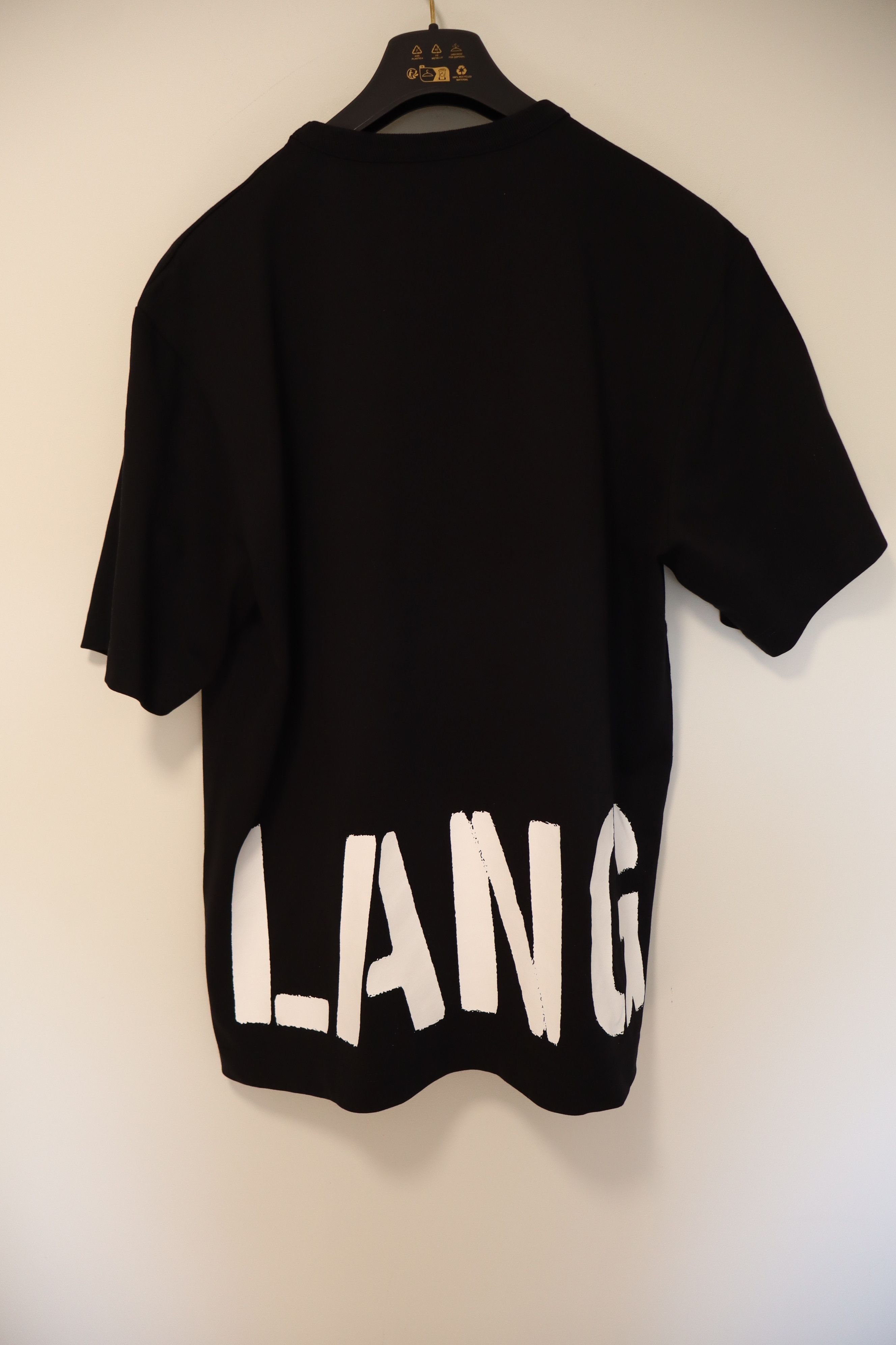 Helmut Lang Logo patch t-shirt Size US M / EU 48-50 / 2 - 9 Thumbnail