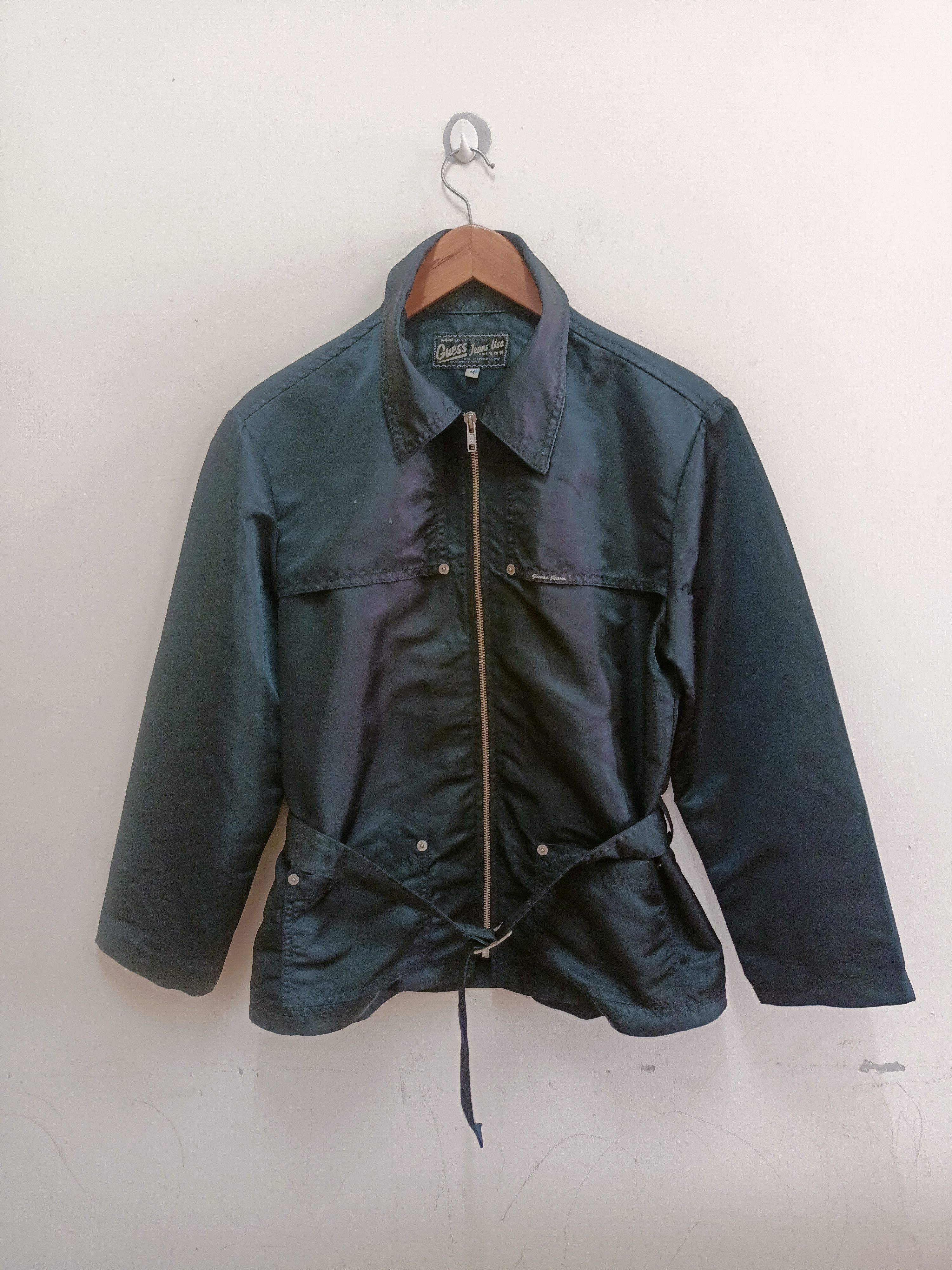 A$AP Rocky Vintage Rare Guess Jeans riders nylon jacket Made in Usa Size US M / EU 48-50 / 2 - 3 Thumbnail