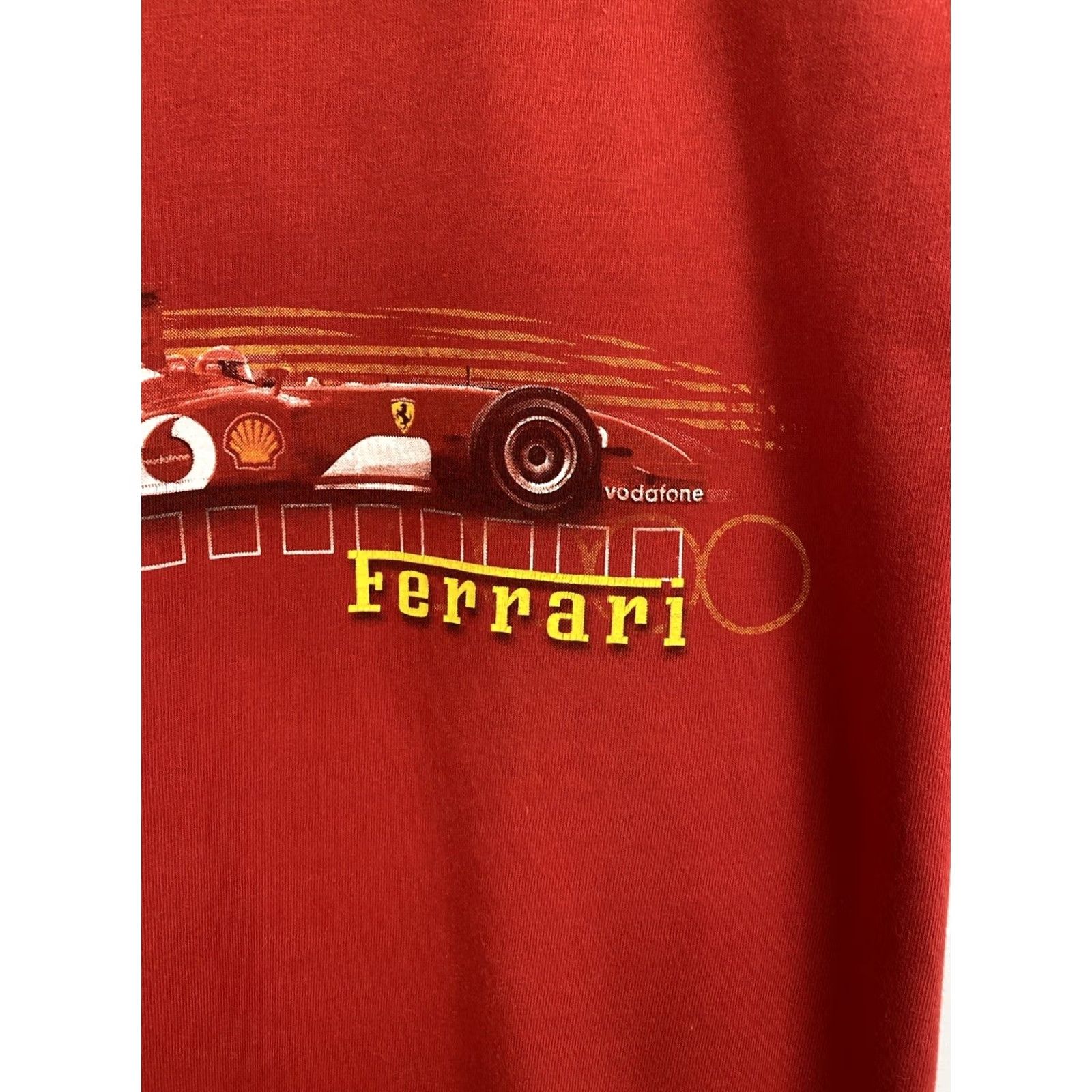 Ferrari VINTAGE Ferrari Racing F1 Graphic Big logo t-shirt Y2K M Red Mens 90s Logo Shirt Size US M / EU 48-50 / 2 - 6 Thumbnail