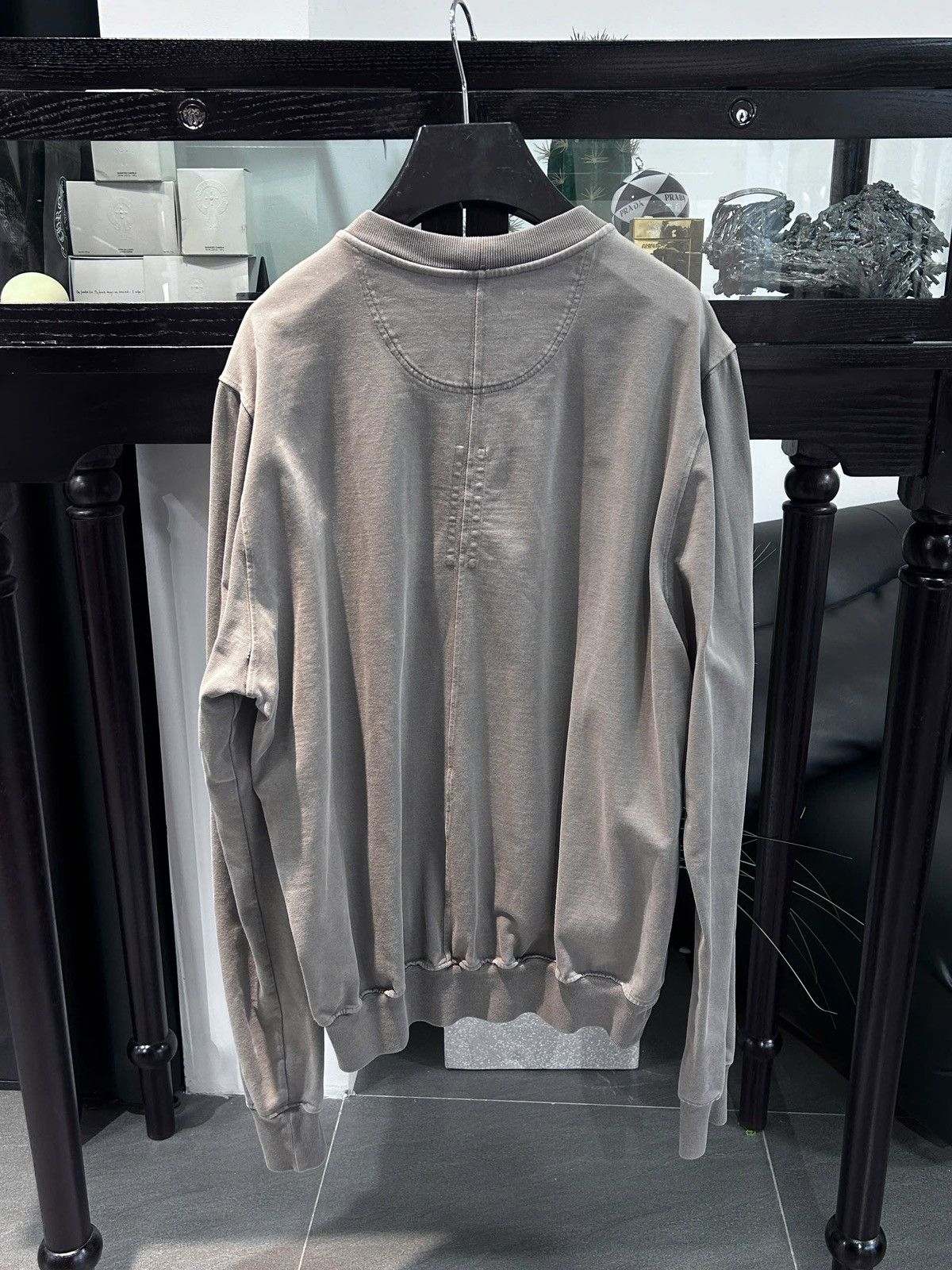 Rick Owens Drkshdw Rick Owens Drkshdw Pouch-Pocket Crewneck Sweatshirt Size US S / EU 44-46 / 1 - 2 Thumbnail