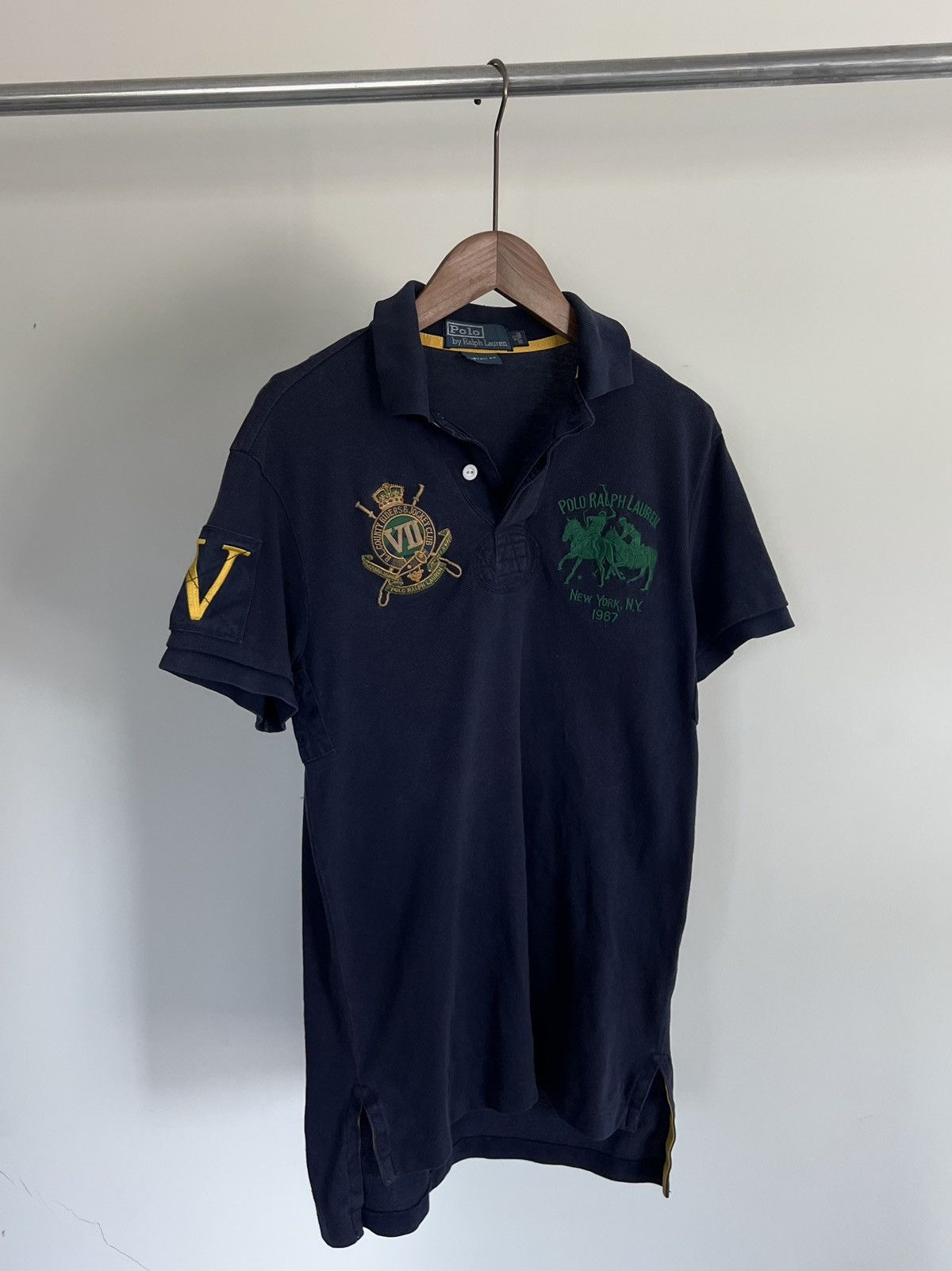 Polo Ralph Lauren Polo Ralph Lauren Big Logo Polo T Shirt Tee Chief Keef Size US XXS / EU 40 - 10 Thumbnail