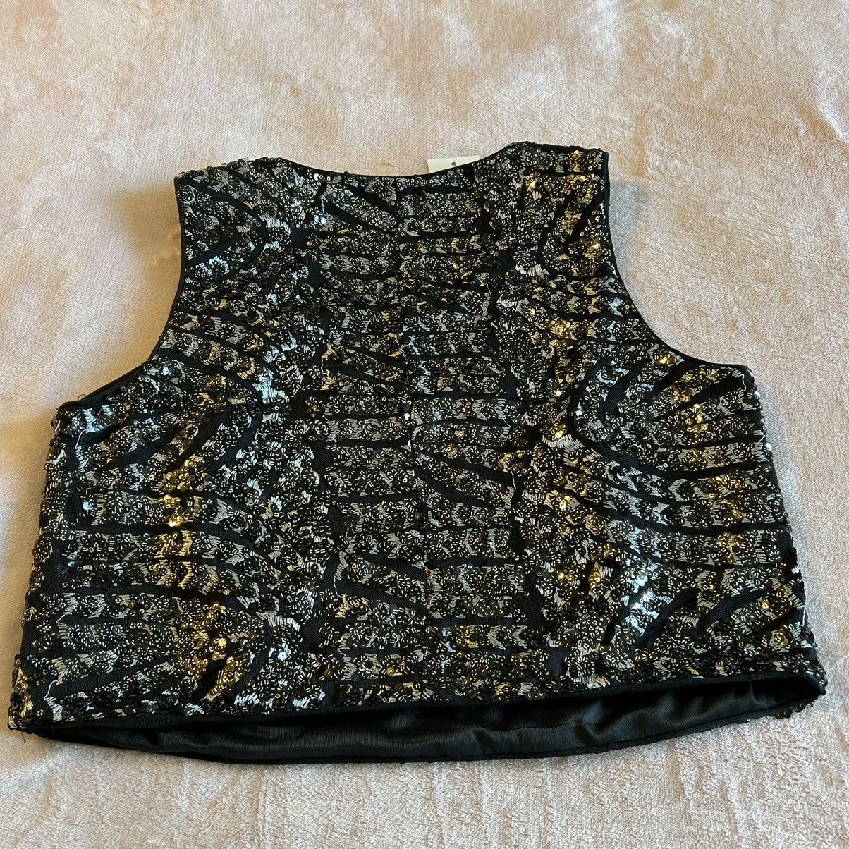 Other Walter Baker Jaylene Gatsby sequined sleeveless top L Size L / US 10 / IT 46 - 2 Thumbnail
