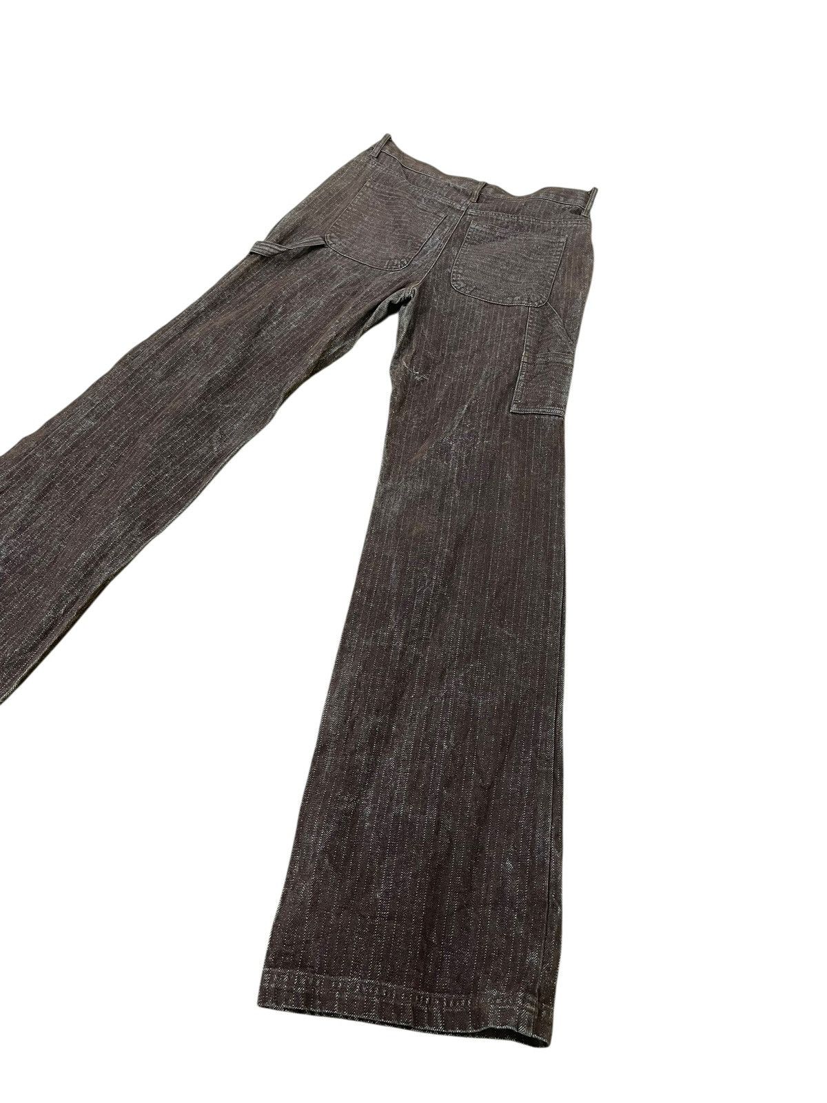 Hysteric Glamour Flare Jeans Carpenter GRZ&M Herringbone Boot Cut 1🟦6 Size US 29 - 12 Thumbnail
