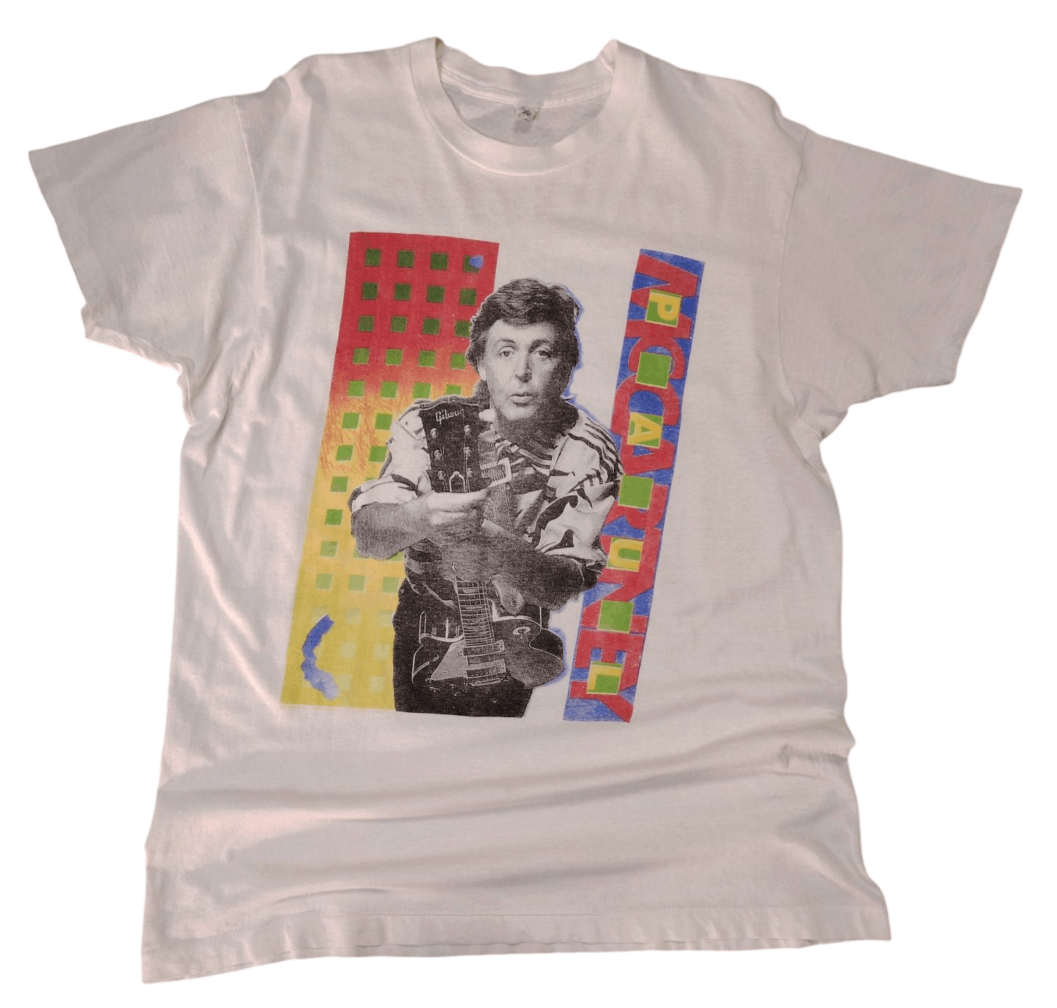 Band Tees × Vintage Vintage 1989/90 Paul McCartney Tour Concert Size US XL / EU 56 / 4 - 1 Thumbnail
