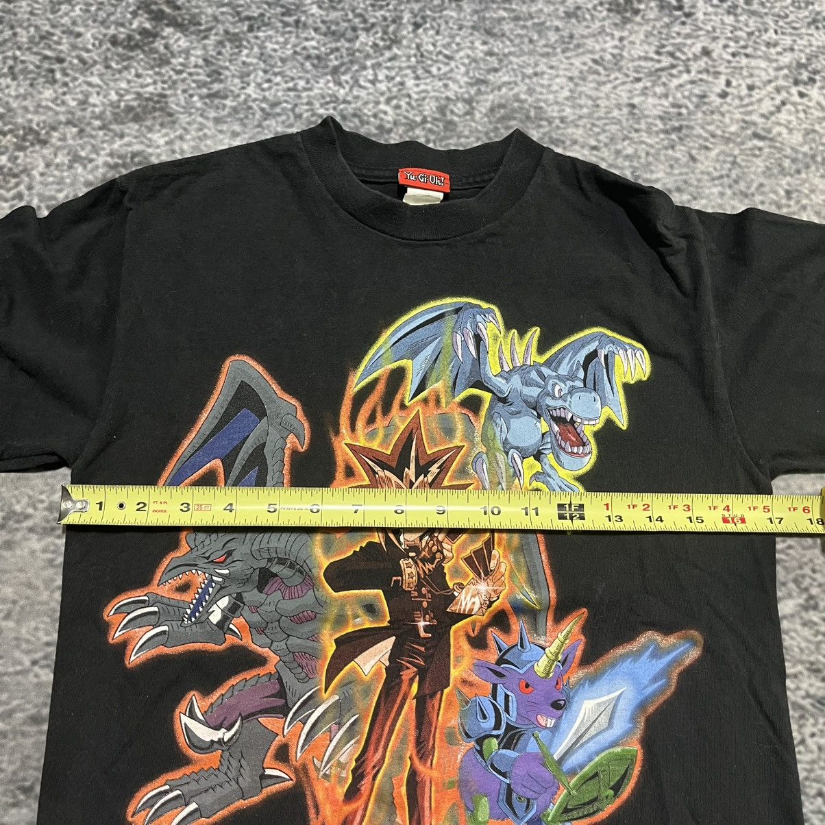 Vintage VINTAGE 90s YUGIOH ANIME CARTOON BLACK T SHIRT YOUTH MEDIUM Size US XS / EU 42 / 0 - 7 Thumbnail
