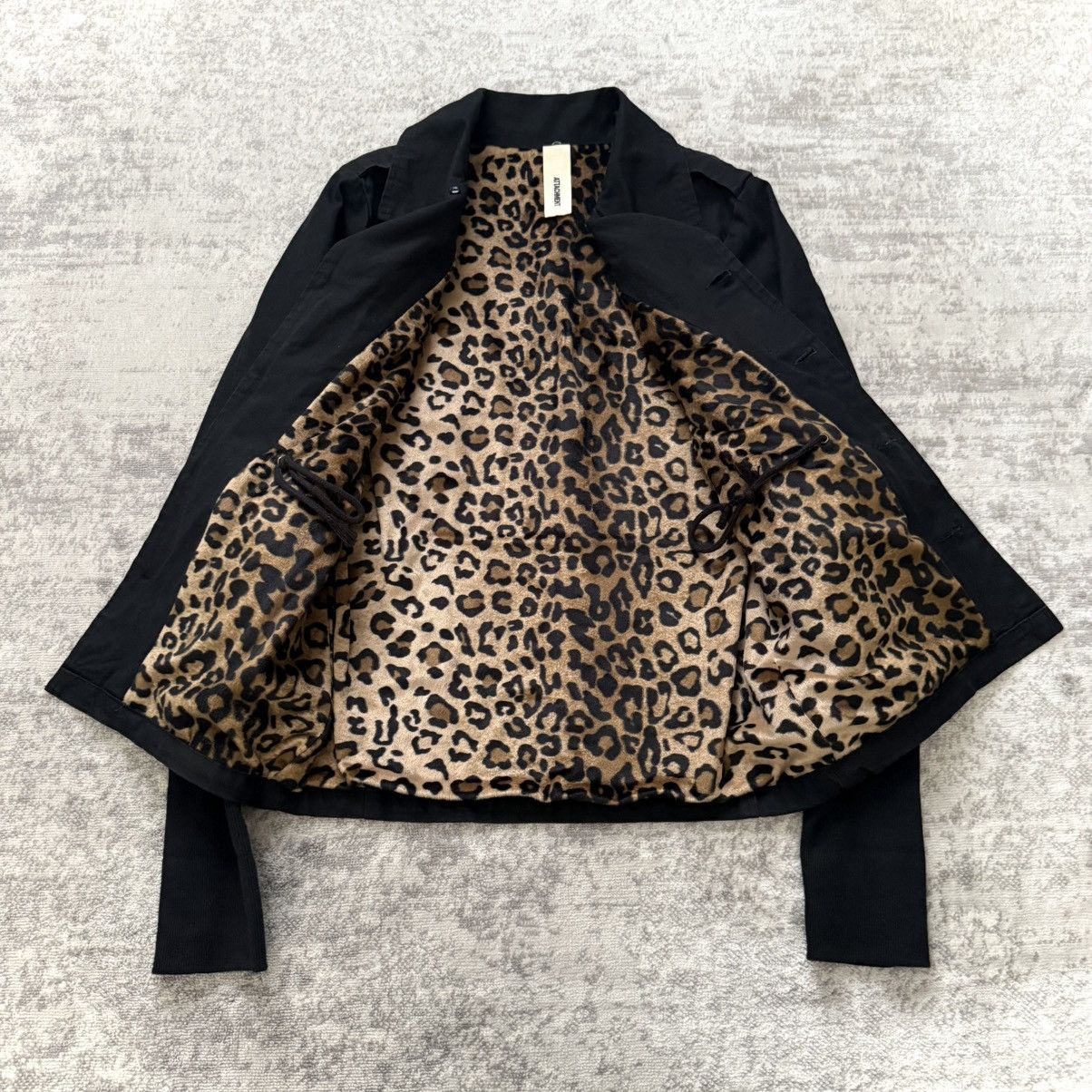 Kazuyuki Kumagai Attachment 2000's Attachment Cheetah Print Lined Military Field Jacket Size US M / EU 48-50 / 2 - 2 Thumbnail