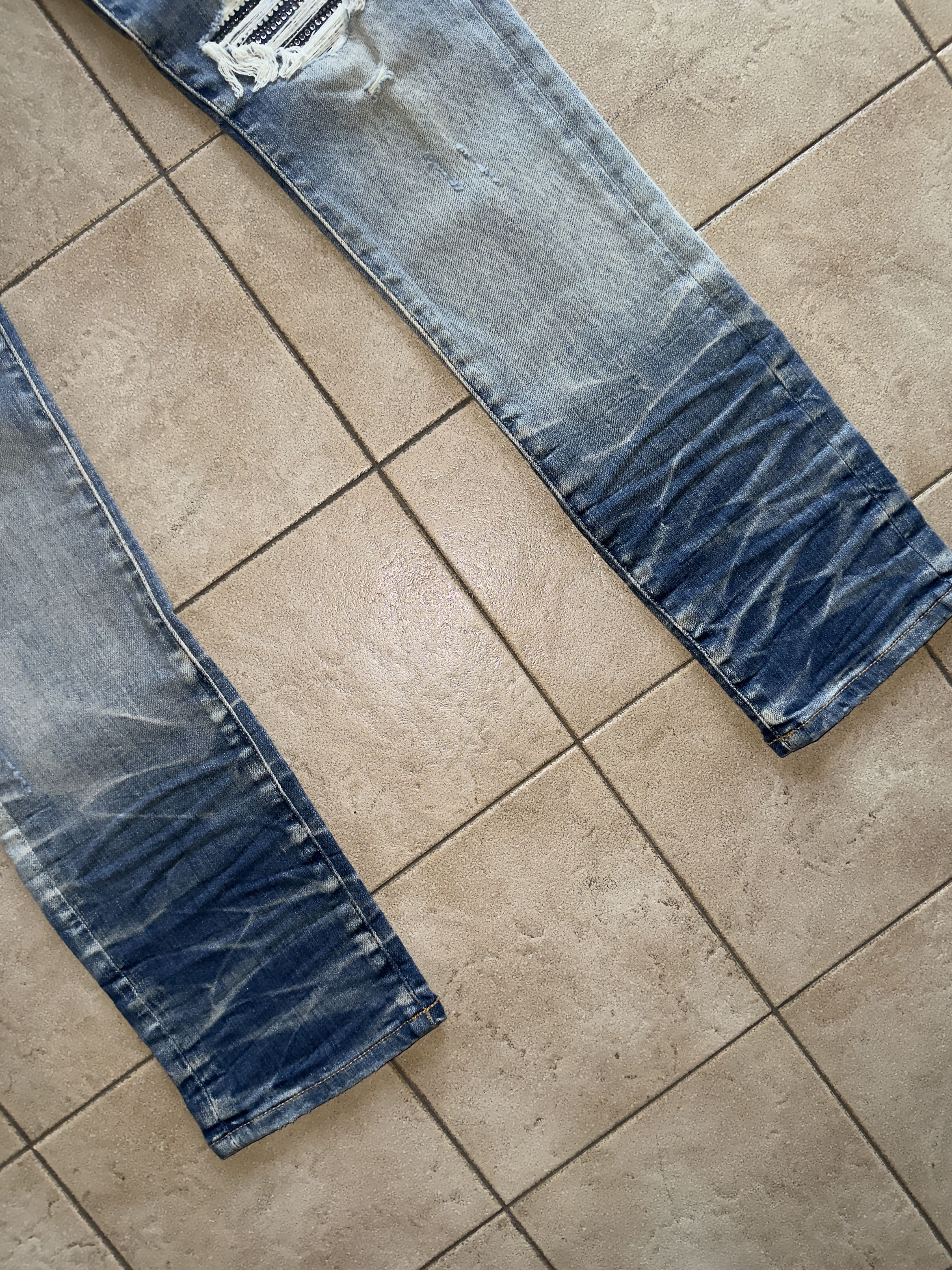 Amiri Amiri Crystal MX1 Jeans Size US 30 / EU 46 - 6 Thumbnail
