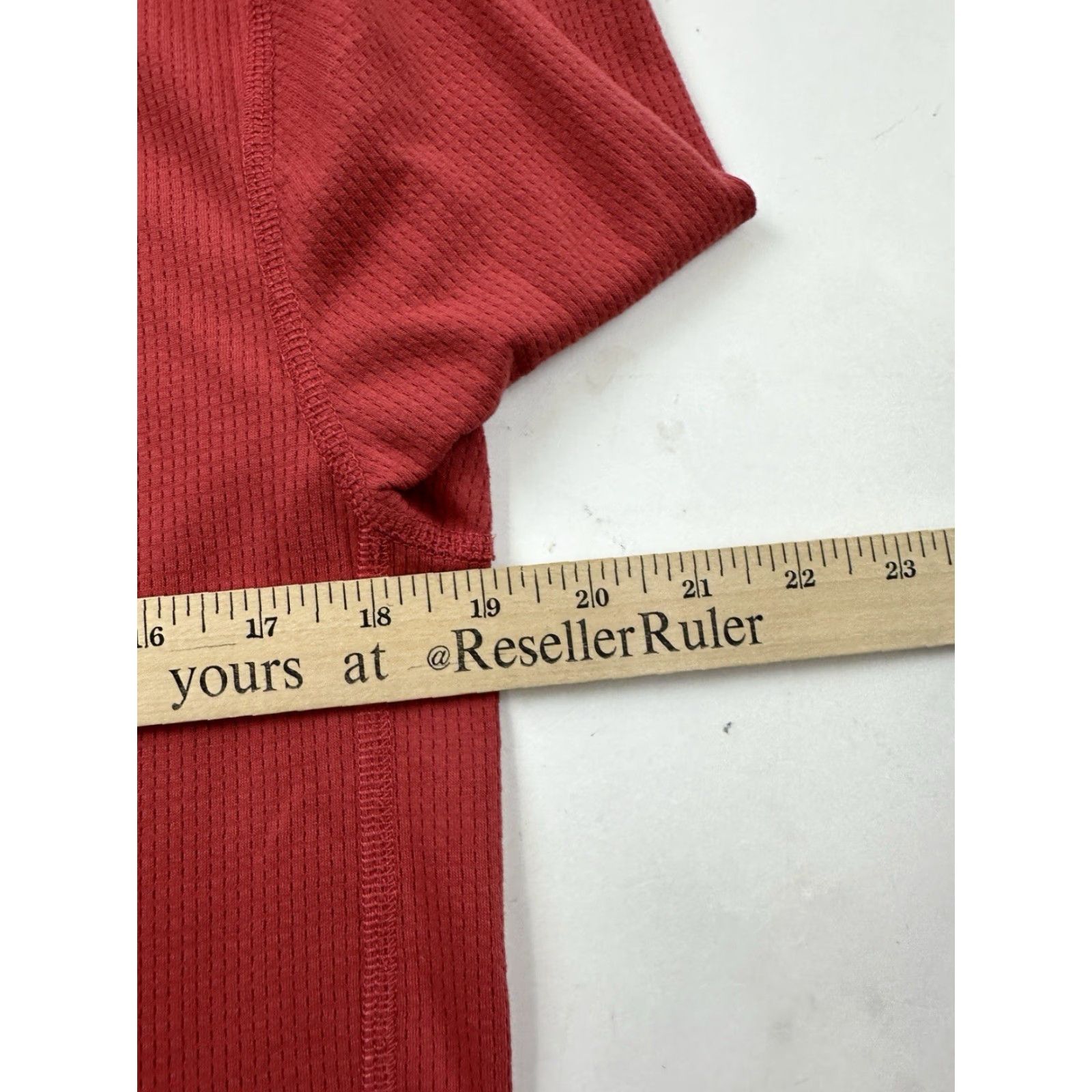J.Crew J.Crew Shirt Mens Small Red 1/4 Zip Long Sleeve Performance Pullover Size US S / EU 44-46 / 1 - 6 Thumbnail